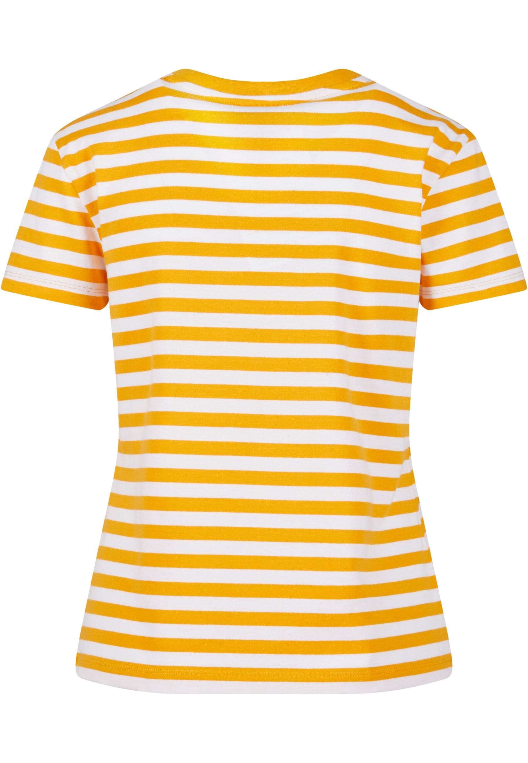 URBAN CLASSICS T-Shirt "Urban Classics Damen Ladies Regular Striped Tee" günstig online kaufen