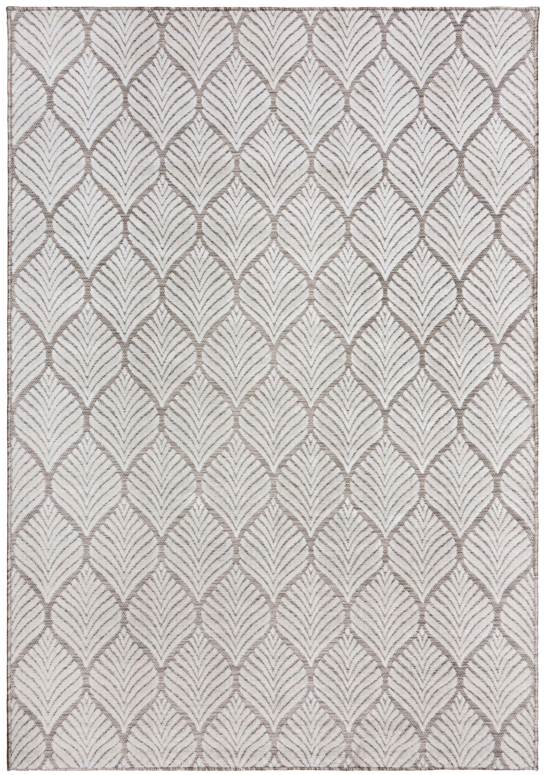 FLAIR RUGS Teppich "Elm Leaf" rechteckig 4 mm Höhe In & Outdoor geeignet, H günstig online kaufen