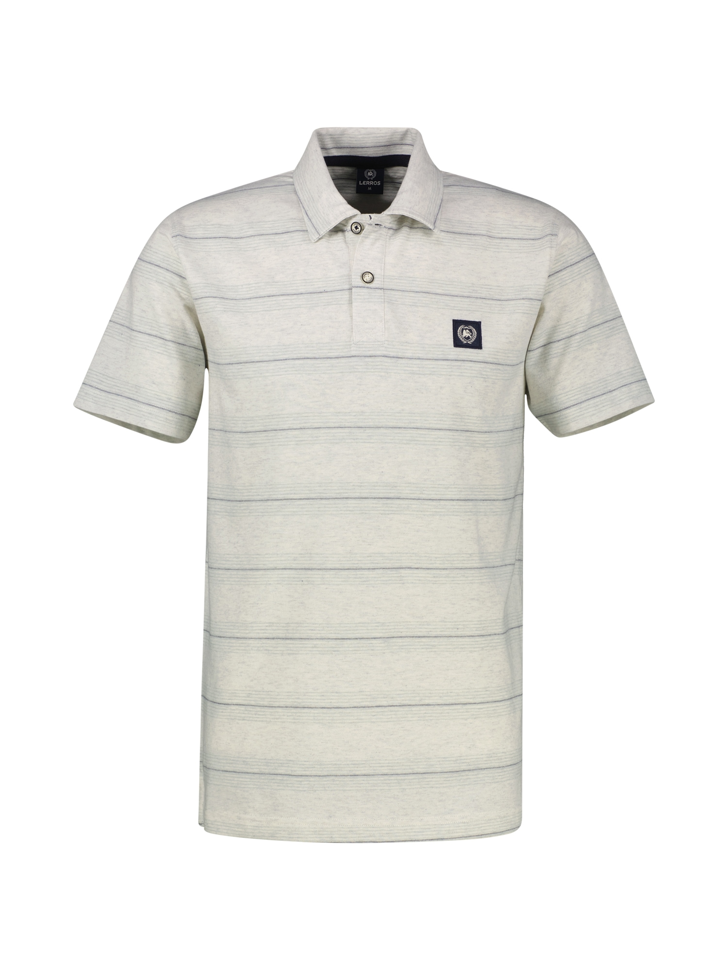LERROS Poloshirt »Poloshirt in feiner Piquéqualität mit frischer Streifenoptik«