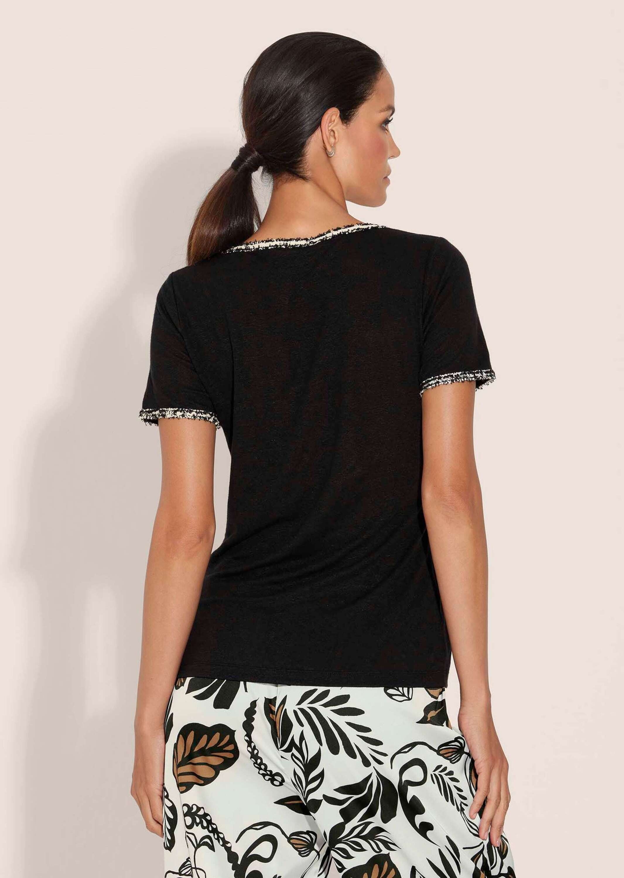 MADELEINE Kurzarmshirt »Shirt Kurzarm-Shirt aus Leinen«