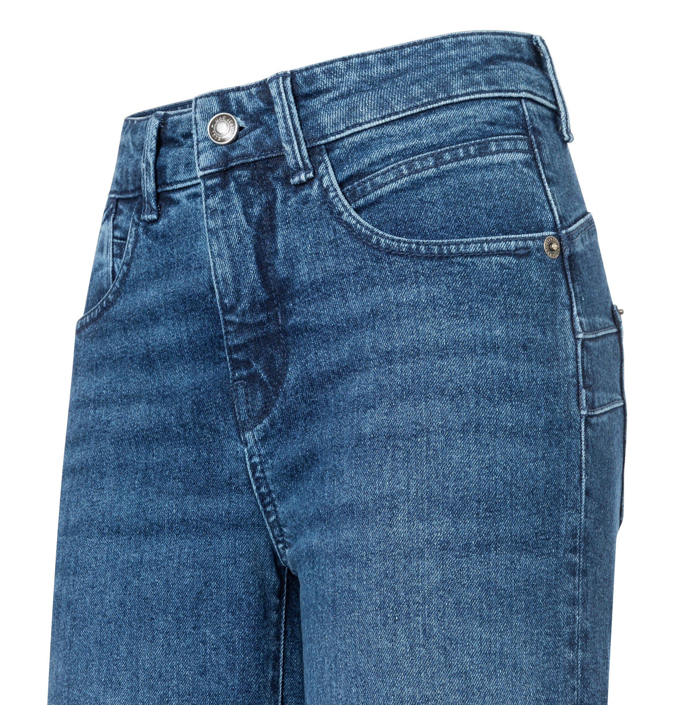 MAC Jerseyhose »Shirt-Hose Palazzo Cropped«