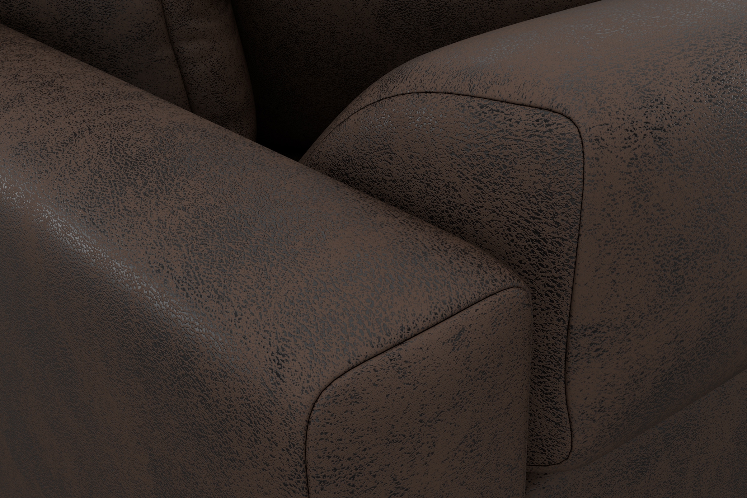 COLLECTION AB Ecksofa Joseli,  mit Zier- und Rückenkissen, komfortable Schanzen-Armlehne