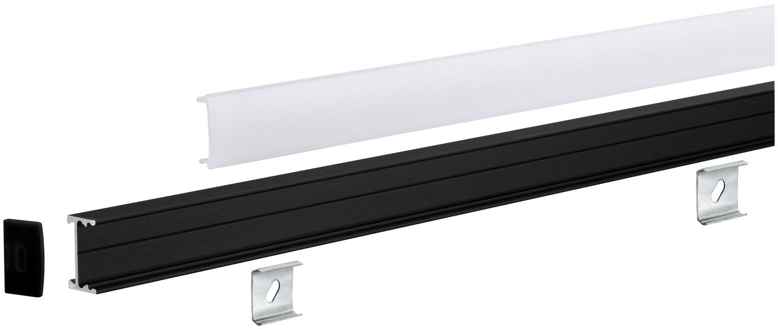 Paulmann LED-Streifen Profil »Square Diffusor 1m kaufen mit | weißem eloxiert« BAUR