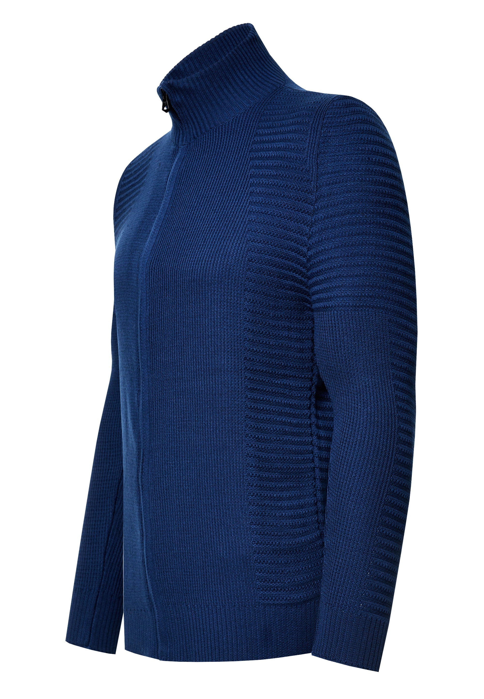 Rusty Neal Strickjacke »Knitwear« mit klassischem Stehkragen
