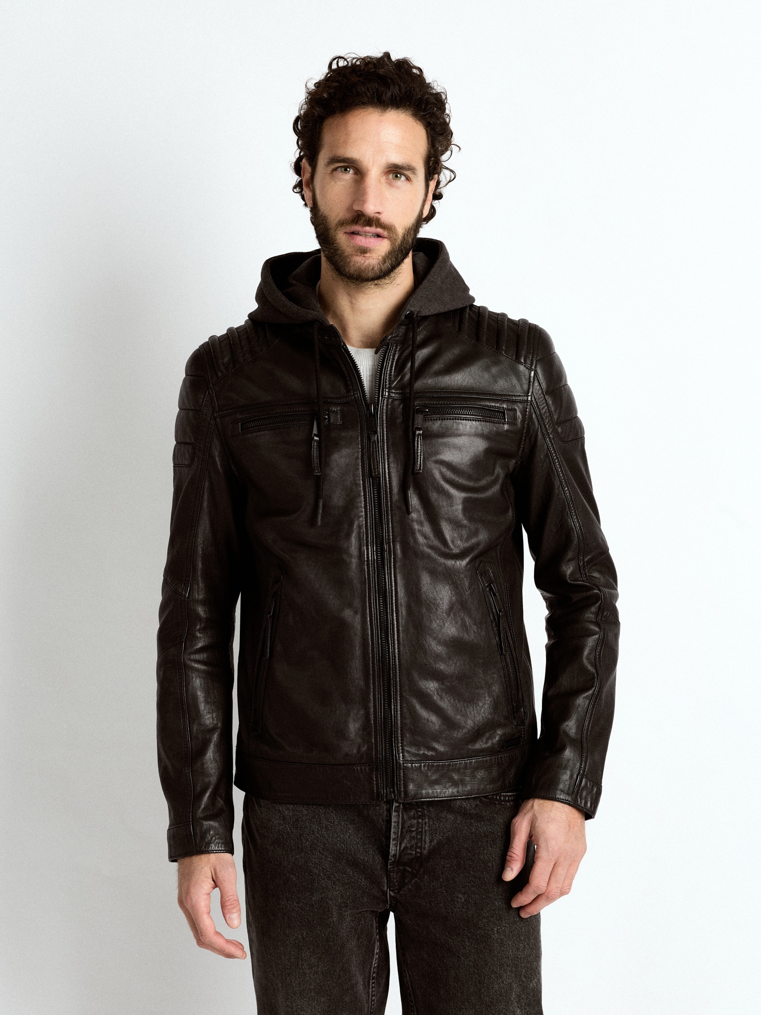 MUSTANG Lederjacke "31021306" günstig online kaufen