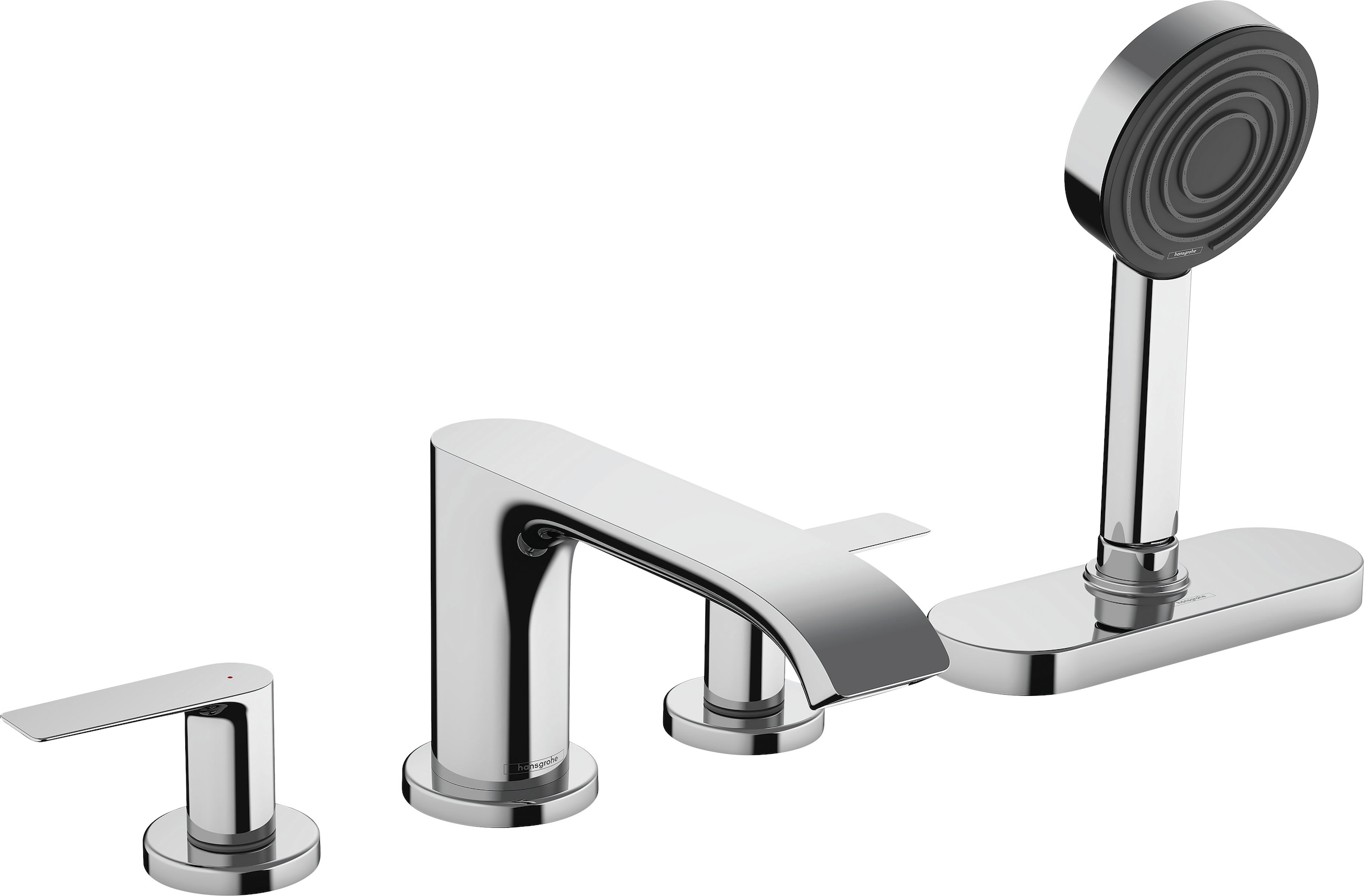 hansgrohe Wannenarmatur "Vivenis", 4-Loch mit Schlauchbox (sBox)