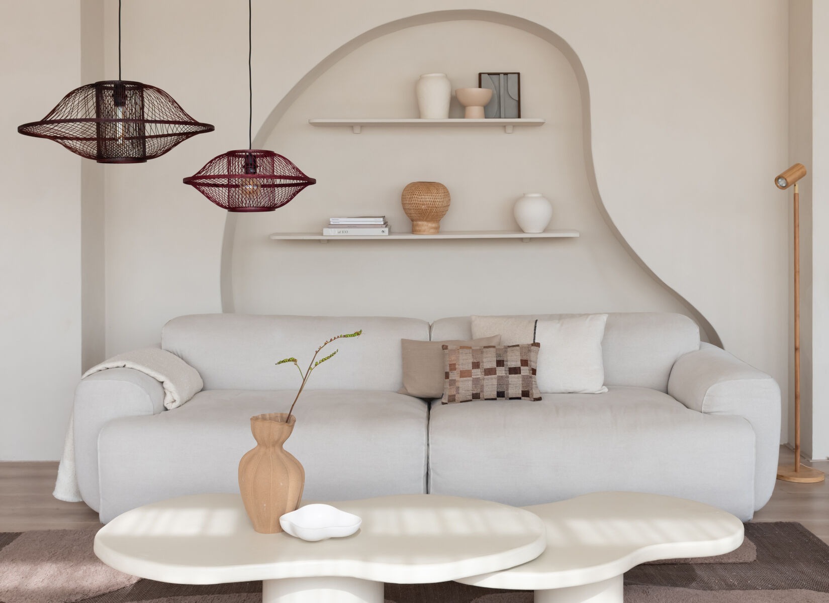 GOOD&MOJO Hängeleuchte »MAUI«, 1 flammig, Leuchtmittel E27 | LED wechselbar, Nachhaltig