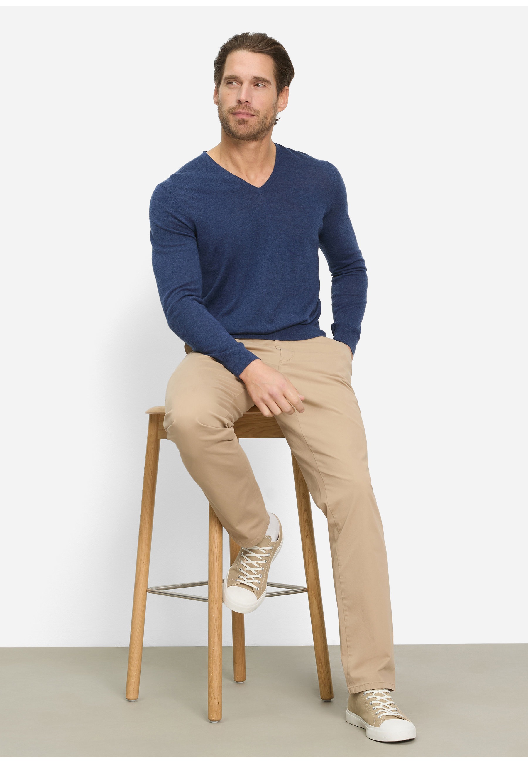 OLYMP Strickpullover »OLYMP Casual Strick«