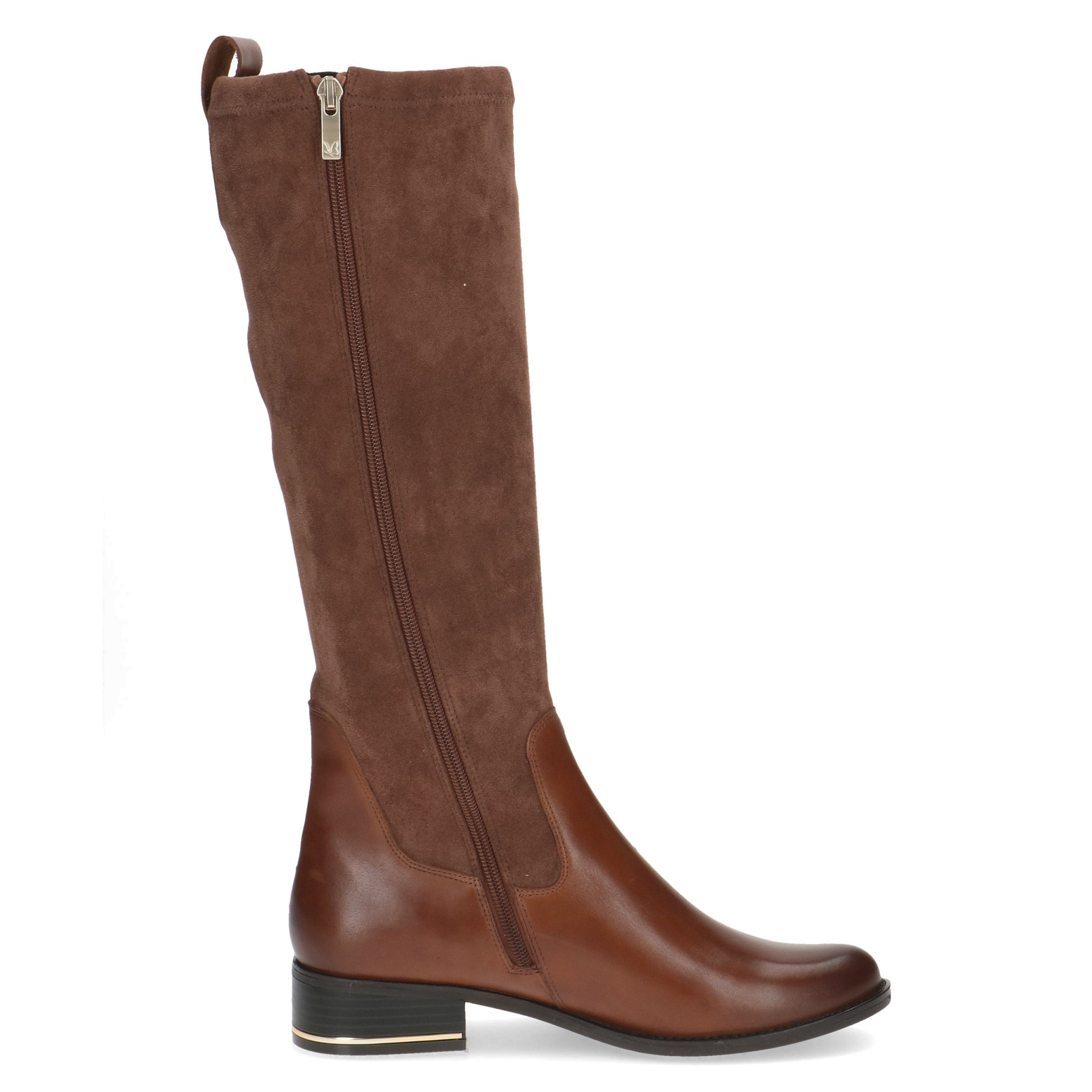 Caprice Stiefel, Blockabsatz, Langschaftstiefel, Businessstiefel, bequeme Weite