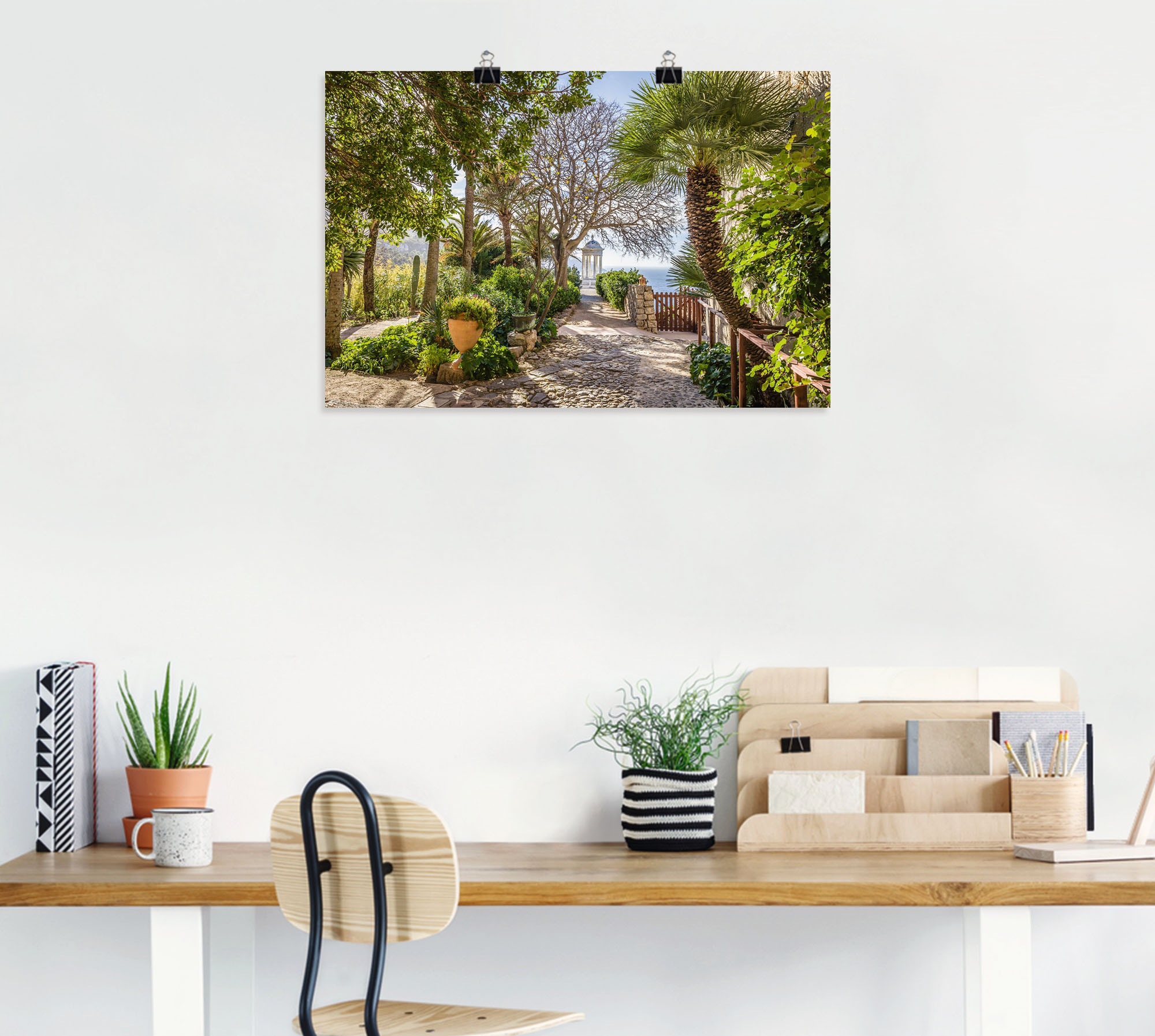 Artland Wandbild "Garten Son Marroig bei DeiÃ , Mallorca" Gartenbilder 1 St günstig online kaufen