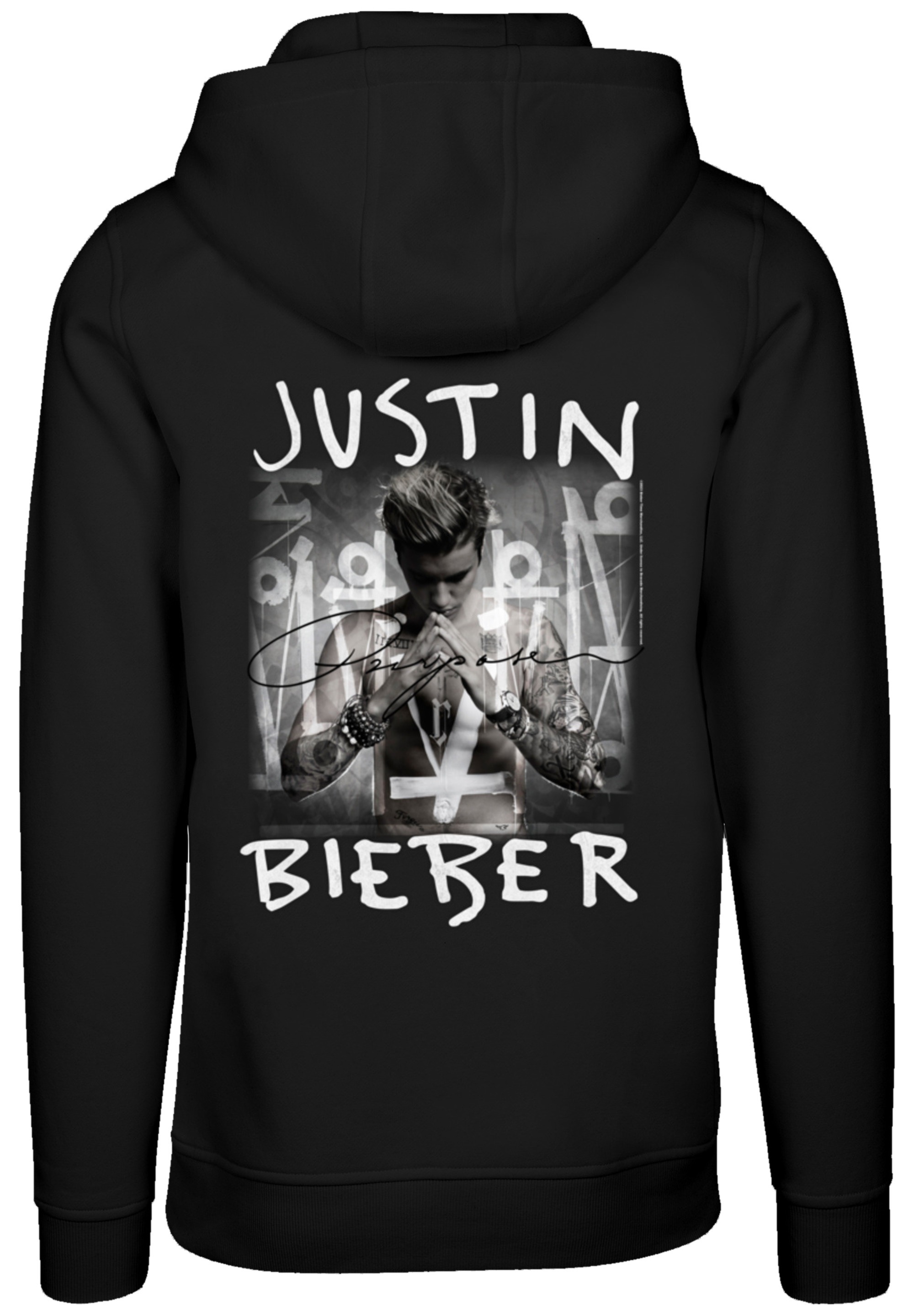 F4NT4STIC Kapuzenpullover »Justin Bieber Purpose Album Cover«, Premium Qualität, Musik, By Rock Off