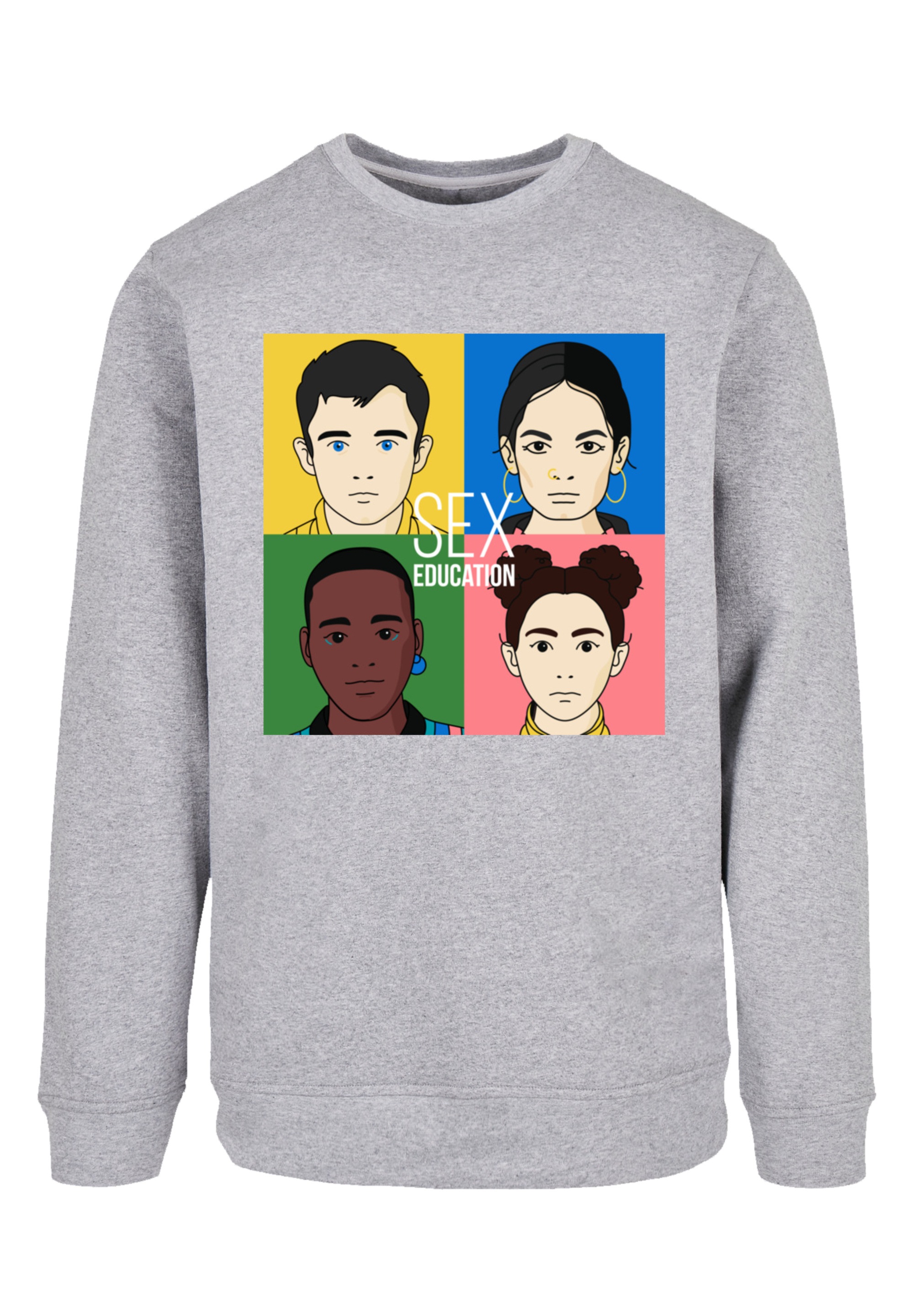 F4NT4STIC Sweatshirt »Sex Education Blur Cover Netflix TV Series«, Premium Qualität