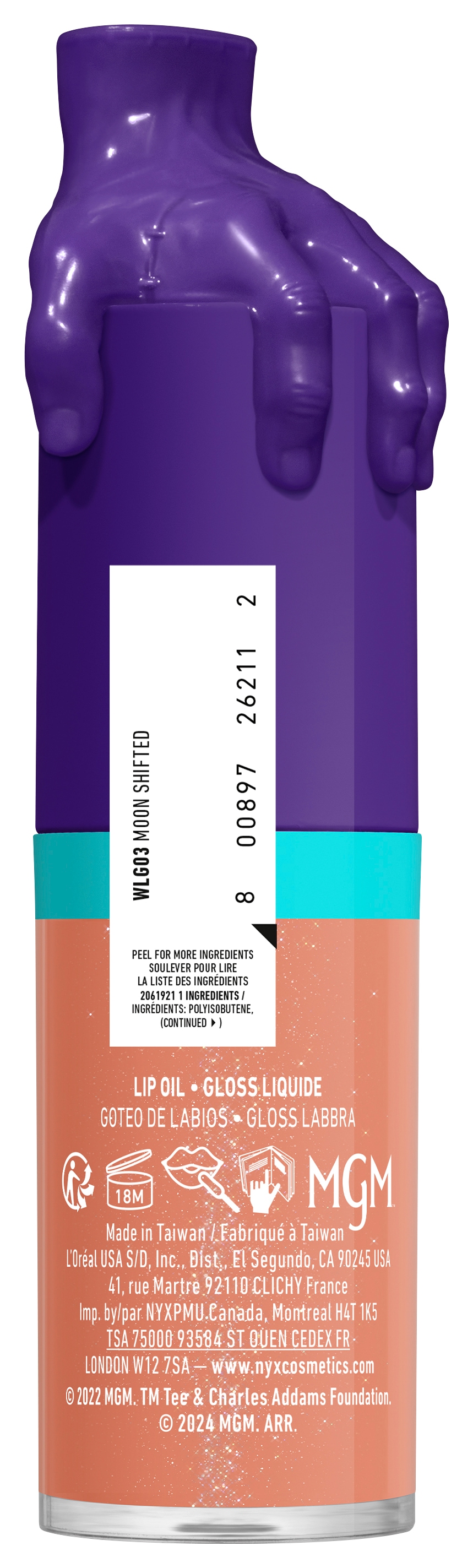 NYX Lipgloss »NYX Professional Makeup Wednesday Mystery Lip Oil«