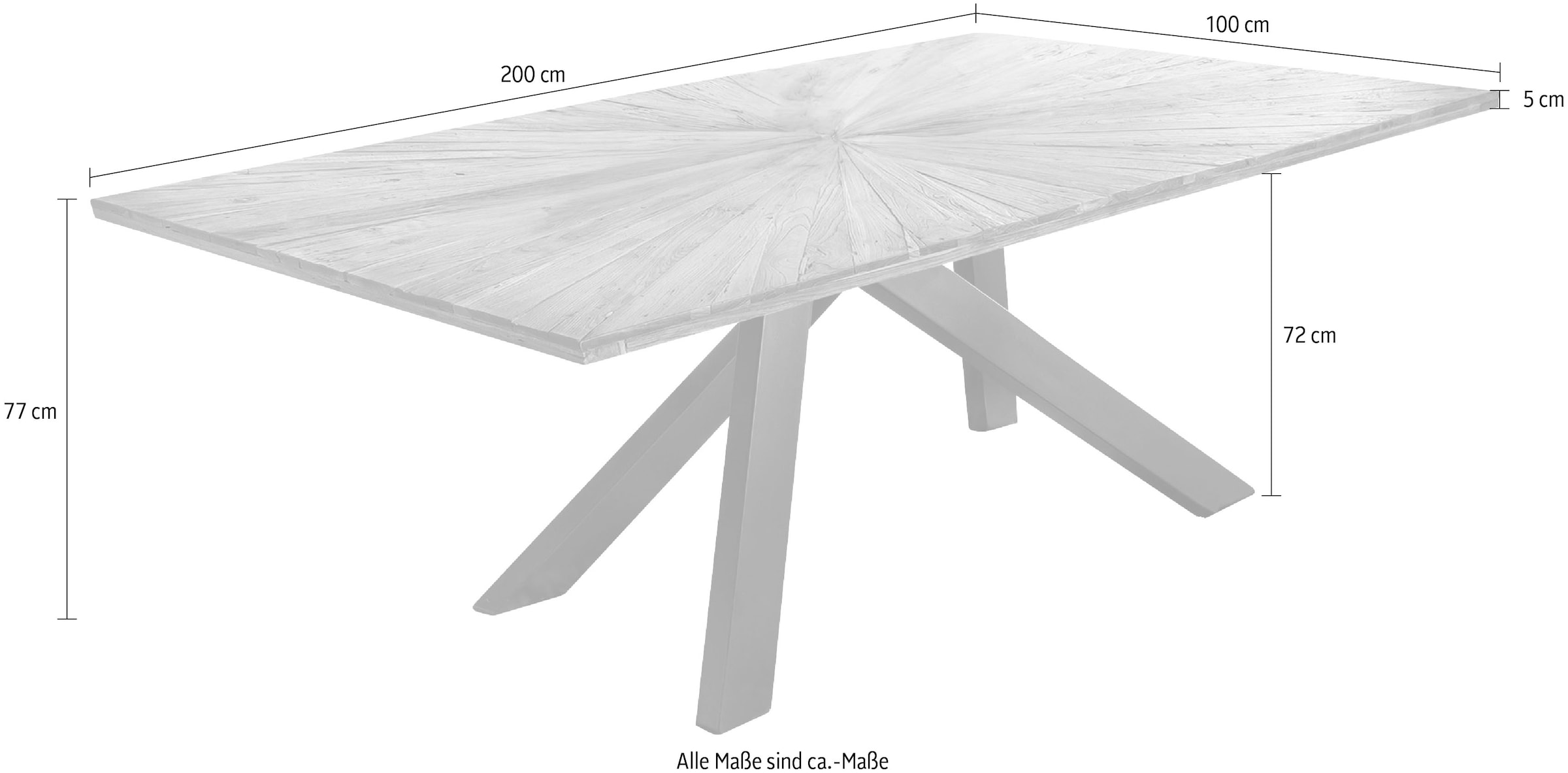 SIT Esstisch, mit Sonnen-Design bestellen BAUR 