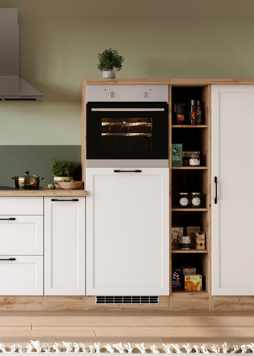 KOCHSTATION Backofen/Kühlumbauschrank »KS-Lana«, Breite 60 cm