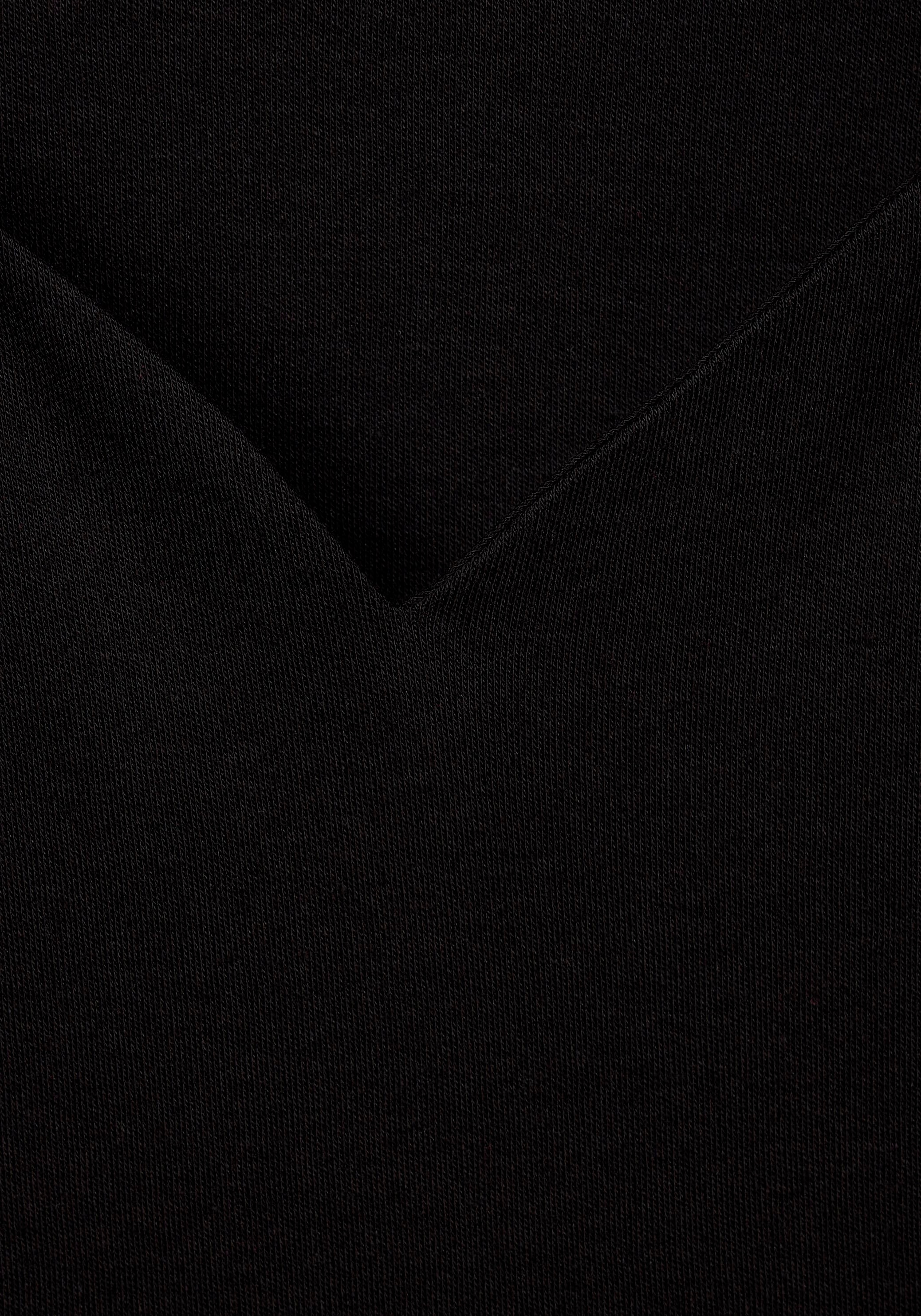 Black Friday STREET ONE Shirttop, mit herzförmigem Ausschnitt | BAUR