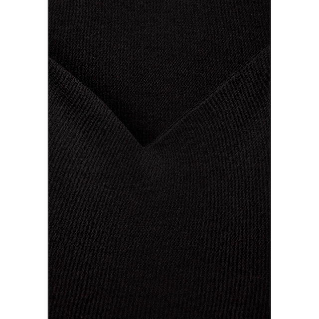 Black Friday STREET ONE Shirttop, mit herzförmigem Ausschnitt | BAUR
