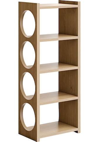 Woodman Bücherregal »Bau«, Höhe 160cm, Holzfurnier aus Eiche kaufen