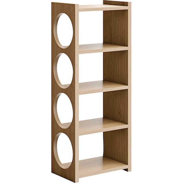 Woodman Bücherregal »Bau«, Höhe 160cm, Holzfurnier aus Eiche bestellen |  BAUR