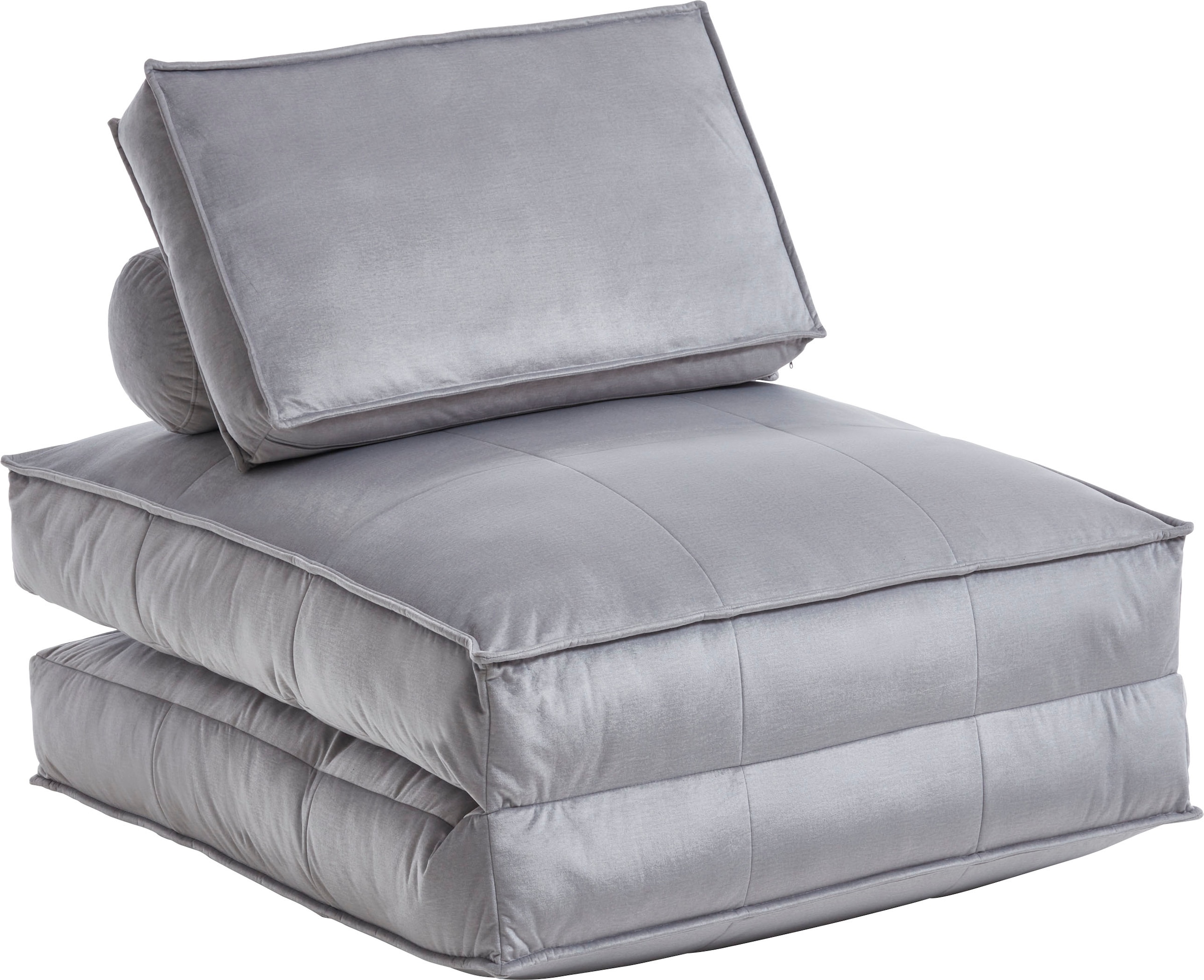 ATLANTIC home collection XXL-Sessel »Miro«, XXL-Sessel wandelbar zum Gästebett