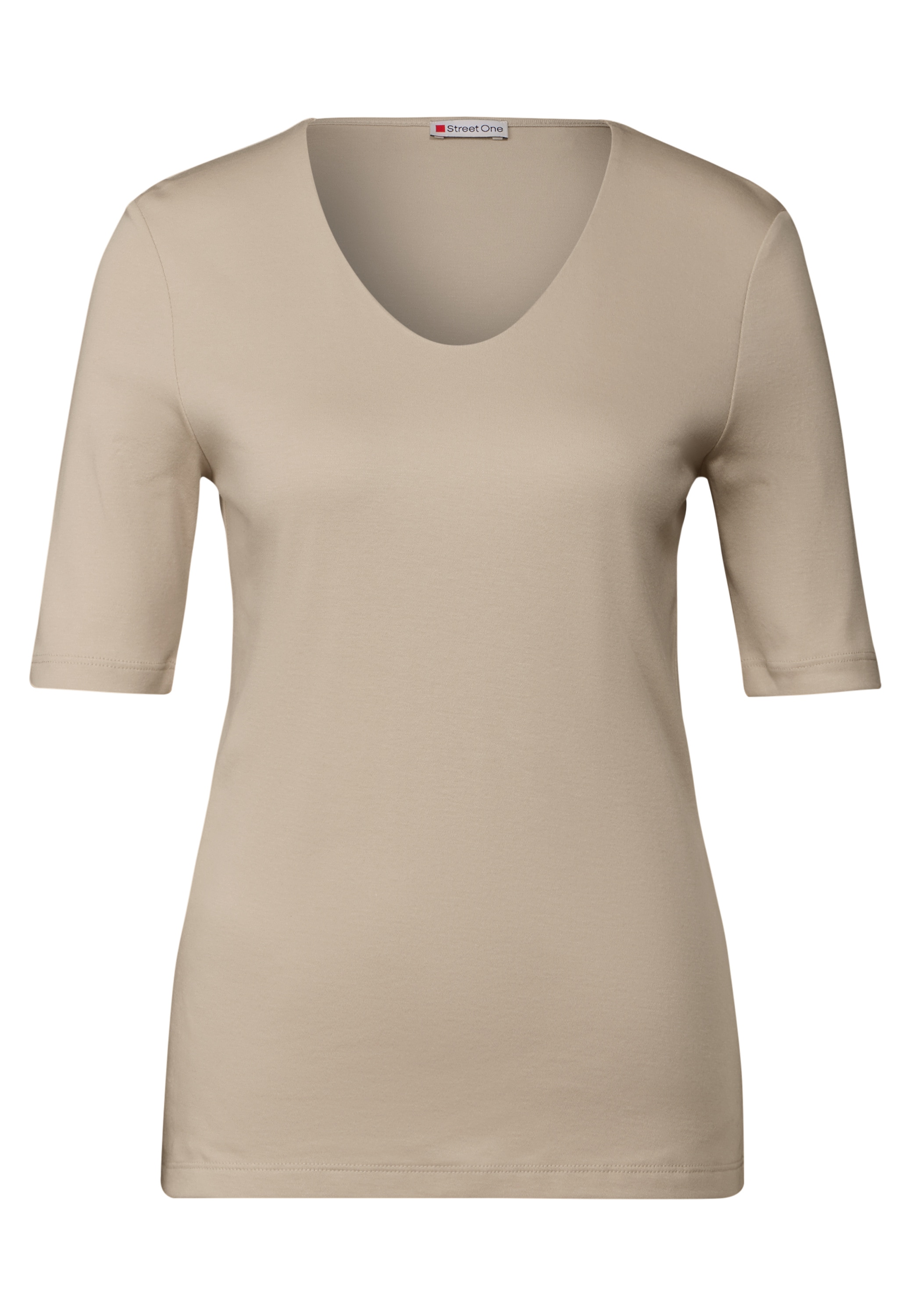 STREET ONE T-Shirt, im soften Baumwoll-Mix