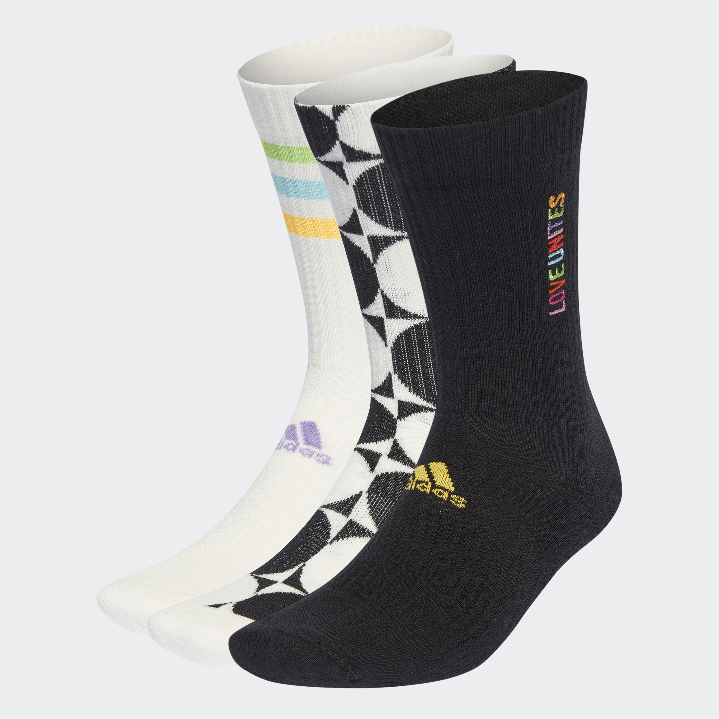 Sportsocken »PRIDE LOVE UNITES SOCKEN, 3 PAAR«, (3 Paar)