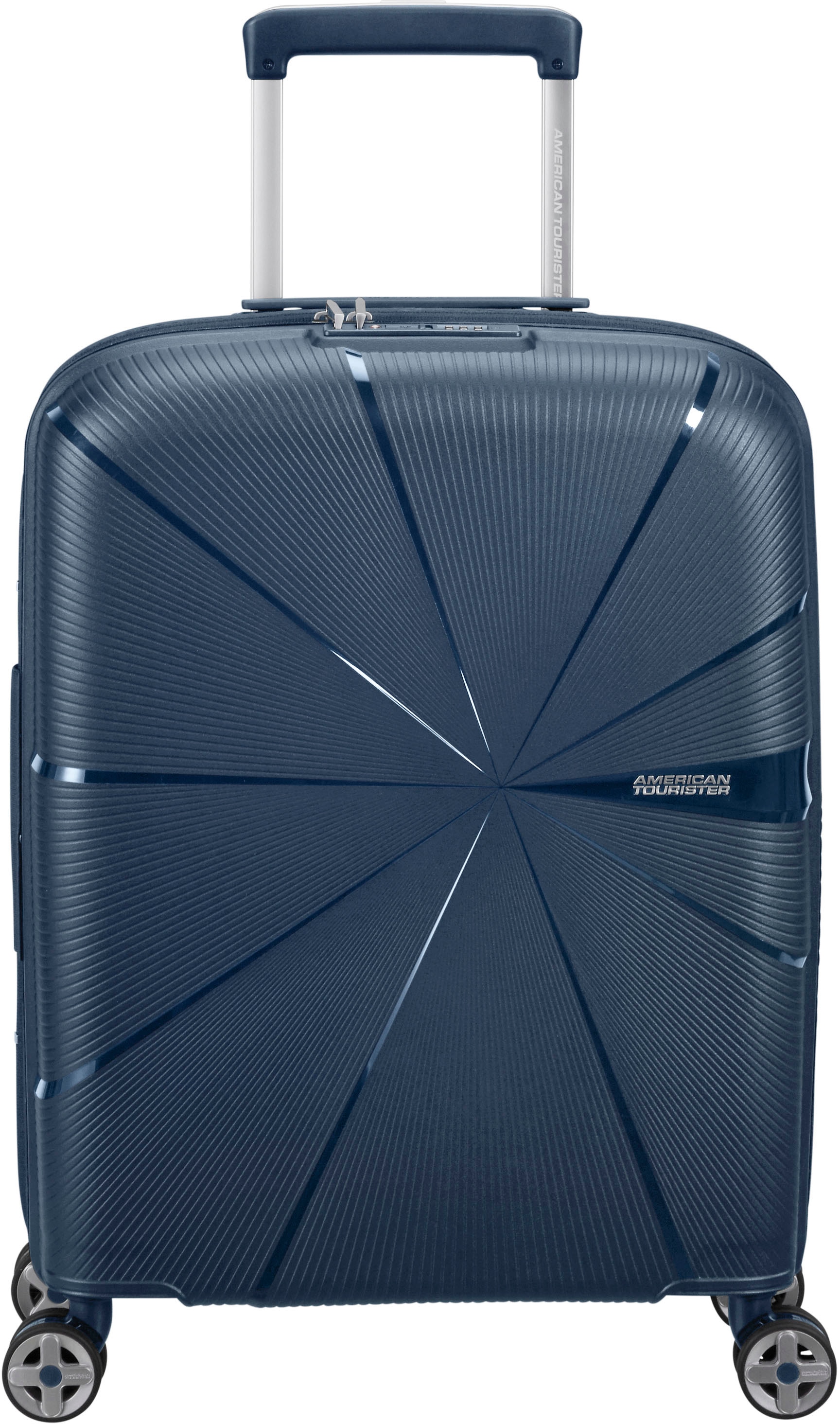 American Tourister Hartschalen-Trolley "STARVIBE 55", 4 St. Rollen, Handgepäck Reisekoffer TSA-Zahlenschloss Volumenerwe