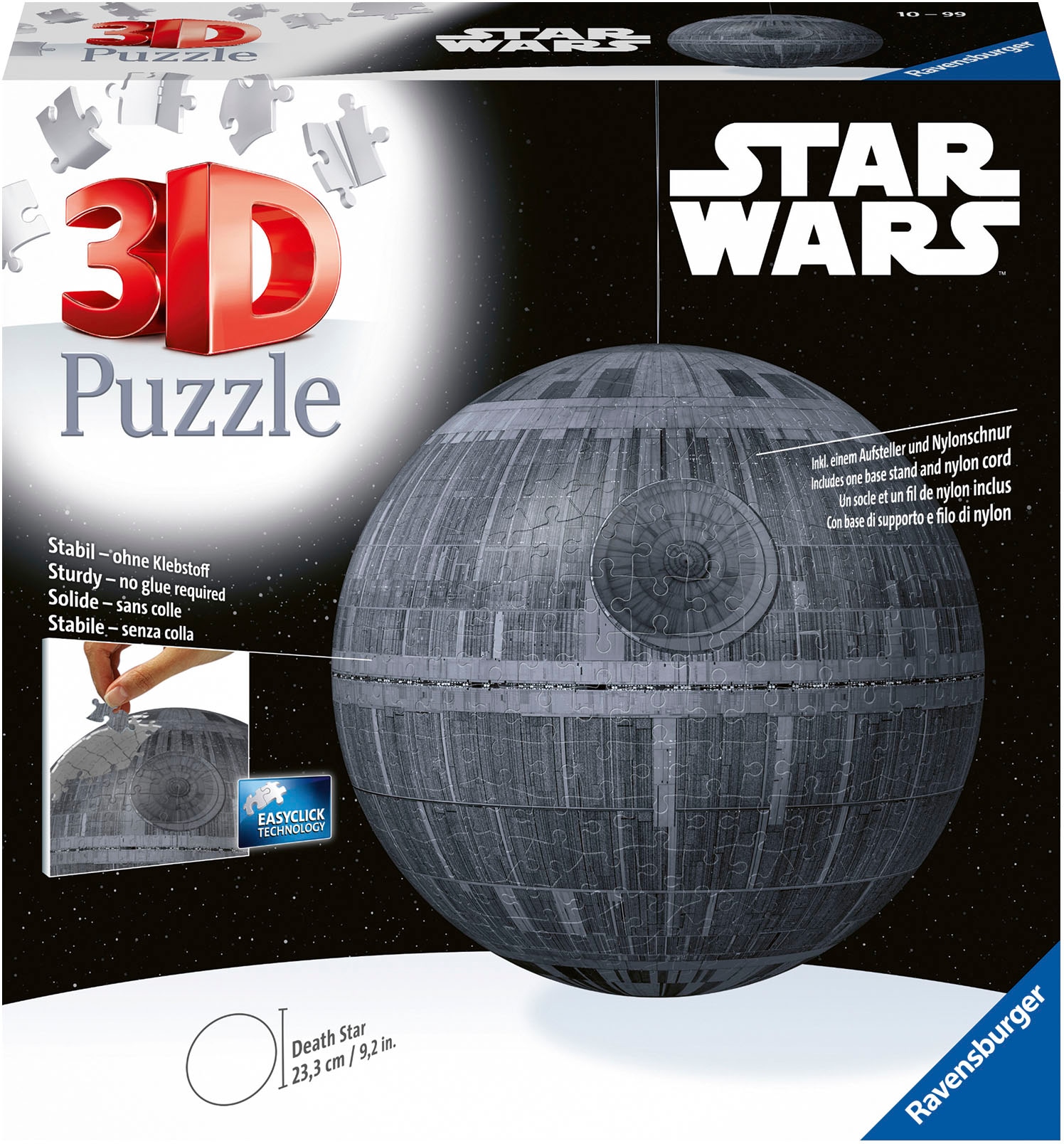 3D-Puzzle »Star Wars Todesstern«, Made in Europe; FSC®- schützt Wald - weltweit