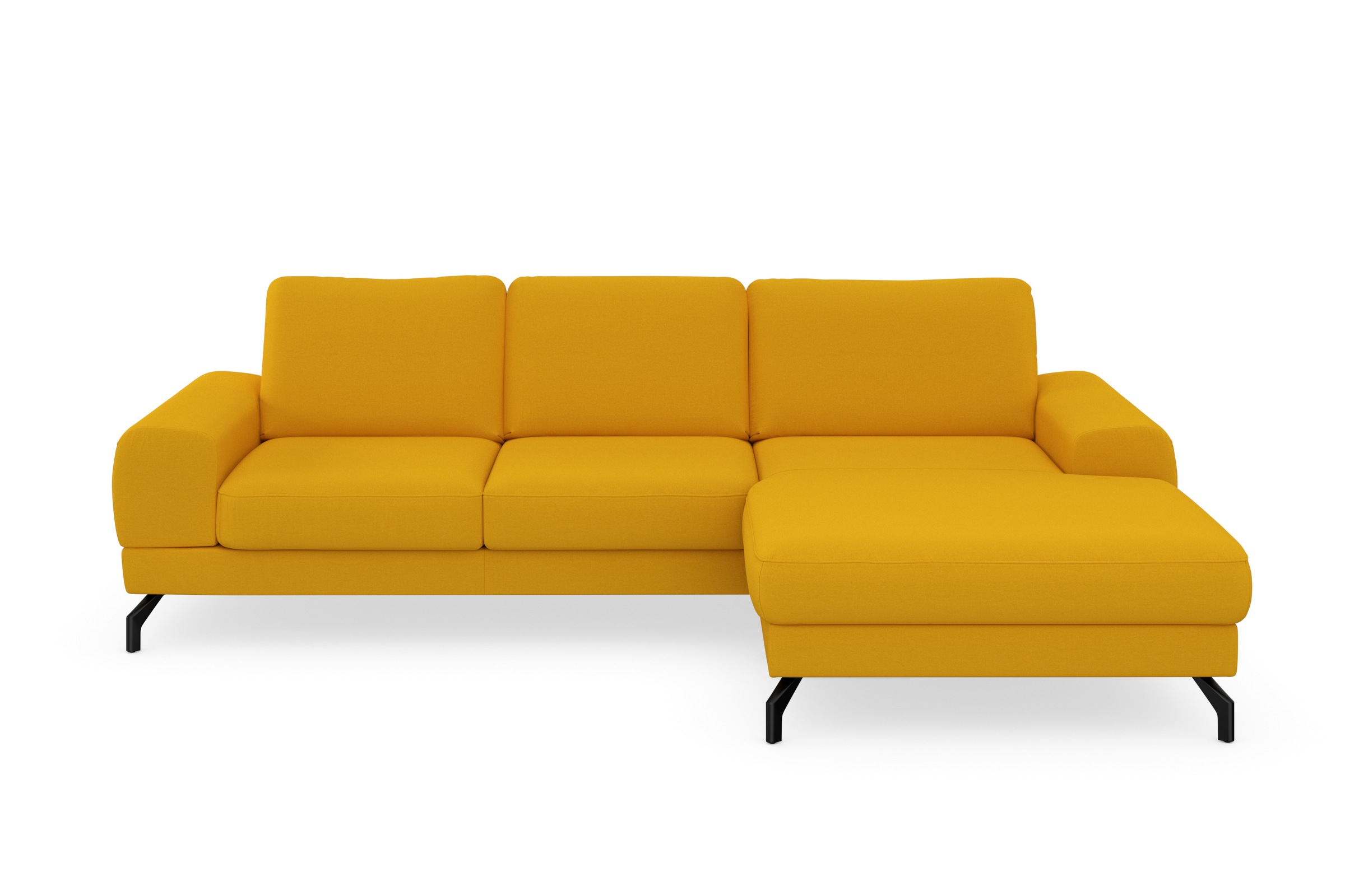 sit&more Ecksofa »Cinturo L-Form«, inklusive Sitztiefenverstellung und Federkern, Sitzhöhe 45 cm