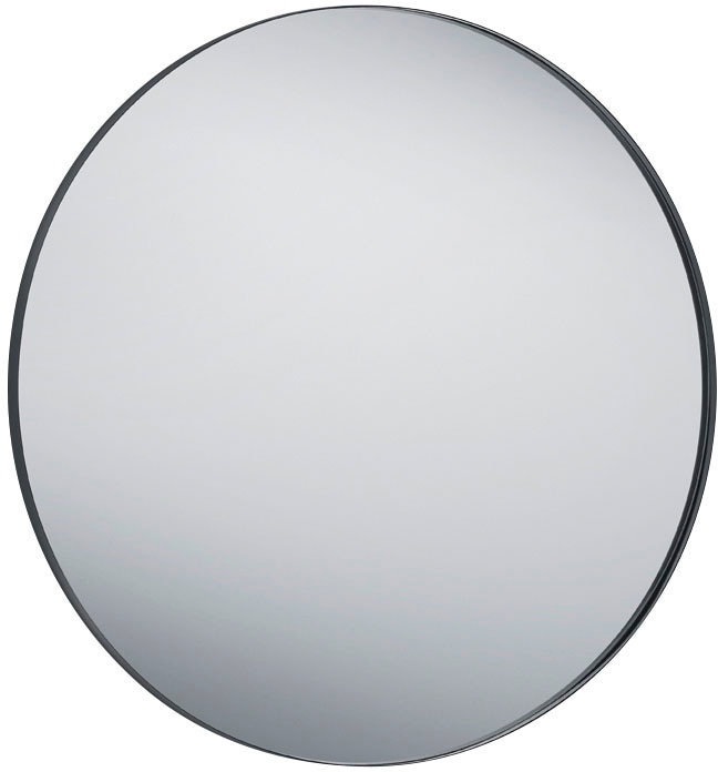 MIRRORS AND MORE "Britney" Wandspiegel, rund, Ø 80 cm, Metallrahmen