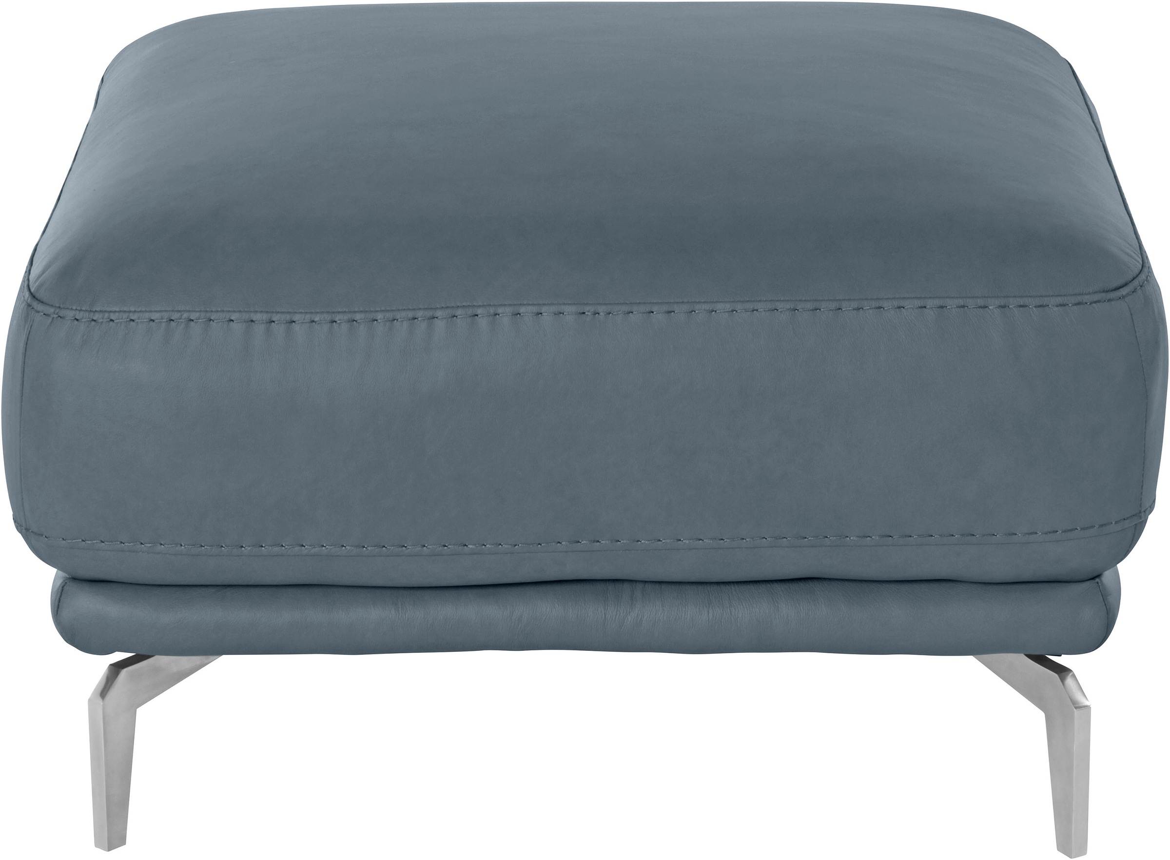 W.SCHILLIG Hocker »montanaa«, mit Metallfüßen in Chrom glänzend, Breite 71 cm