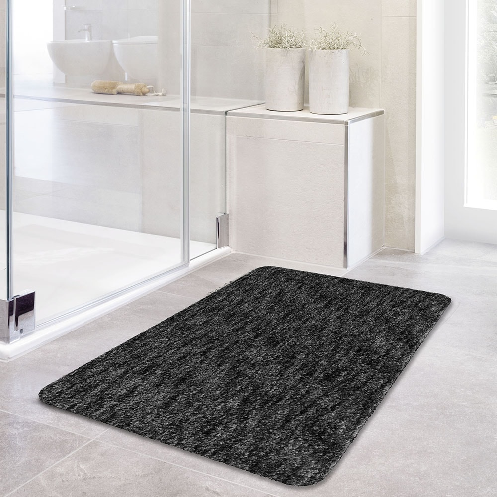 Linea Due Badematte "Touchme" Höhe 18 mm rutschhemmend beschichtet fußbodenheizungsgeeignet
