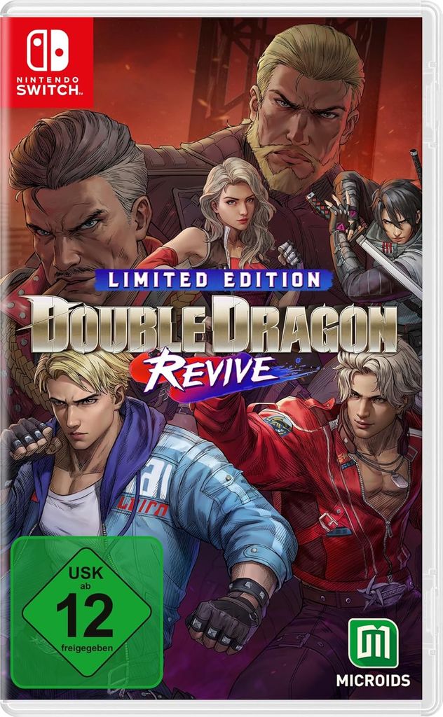 ASTRAGON Spielesoftware "Double Dragon Revive - Limited Edition", Nintendo Switch, transparent, Spielesoftware