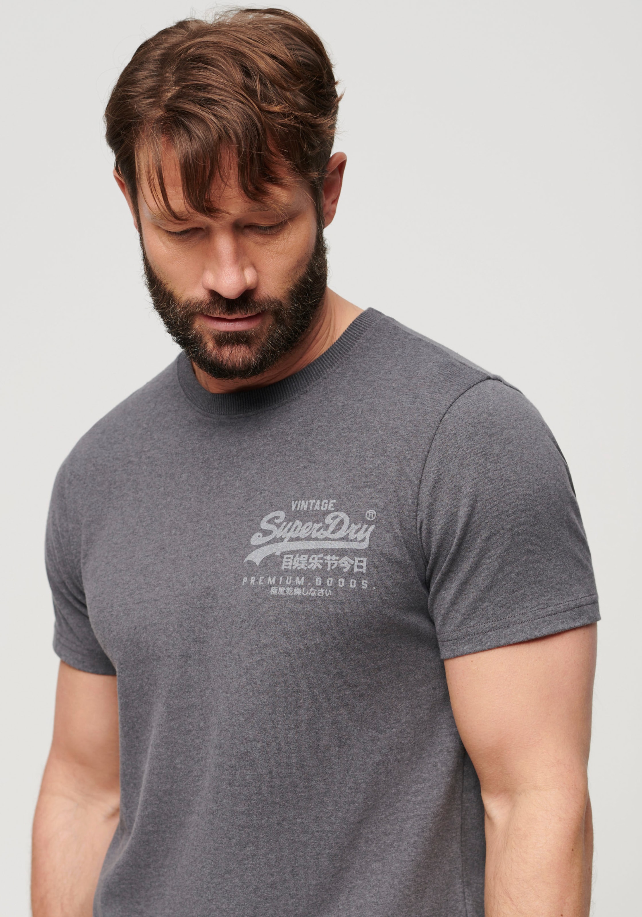 Superdry T-Shirt "CLASSIC VL HERITAGE CHEST TEE" günstig online kaufen