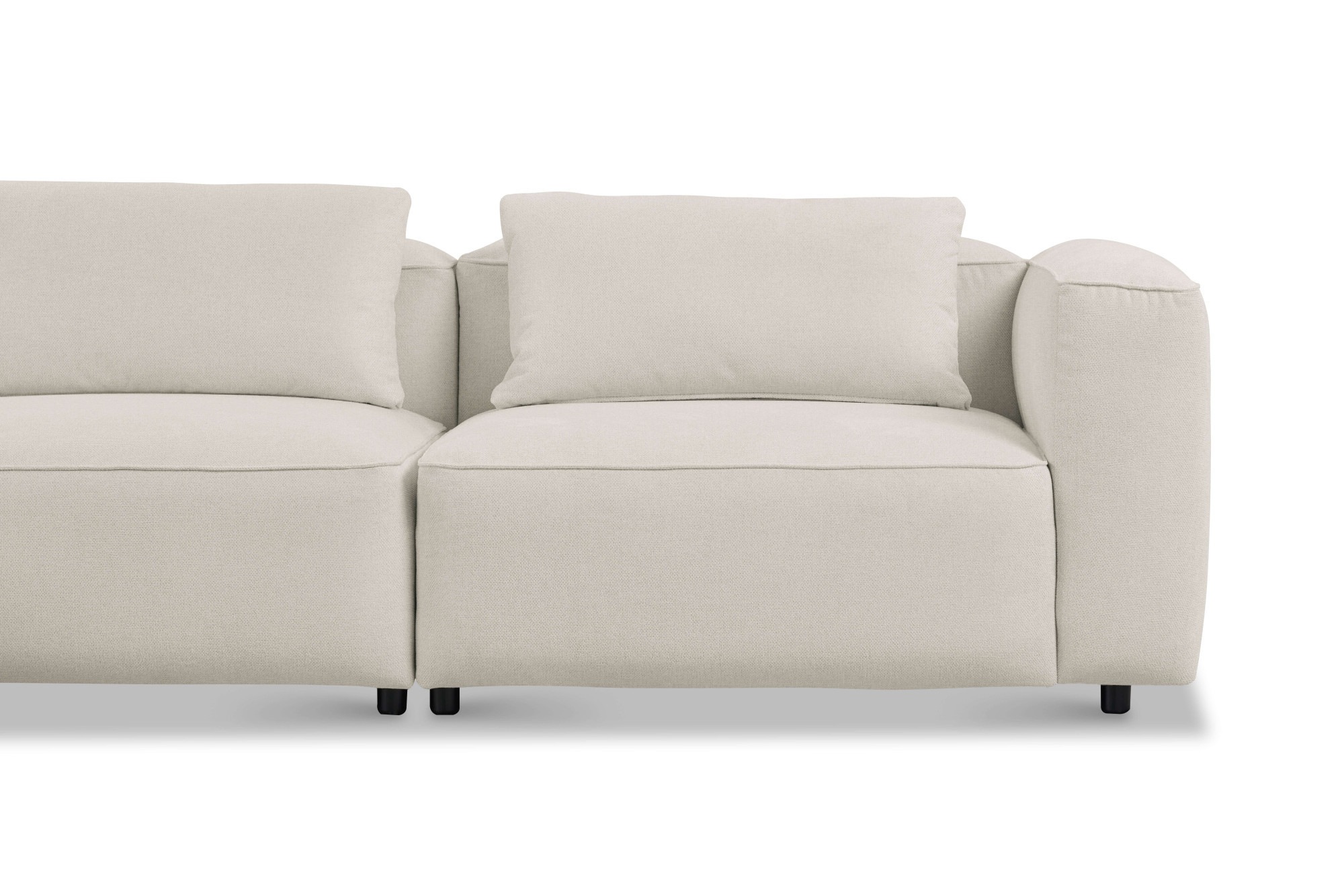 andas Ecksofa »Tvinnet«, Breite 317 cm, extra tiefe Sitzfläche, kubisches Sitzvergnügen