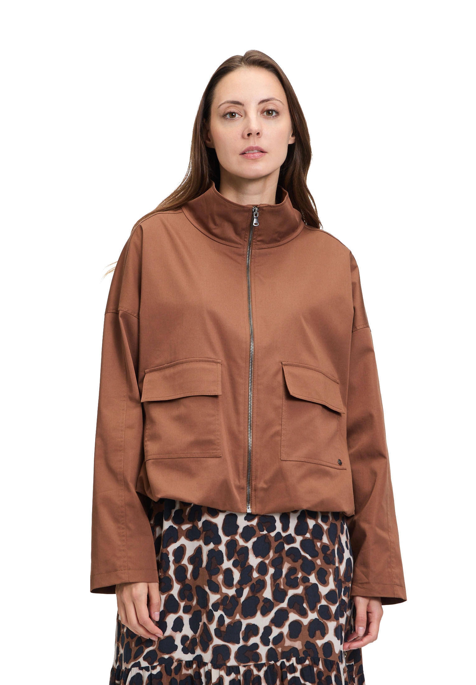 Betty&Co Canvasjacke "Betty & Co Damen Casual-Jacke mit Taschen" günstig online kaufen