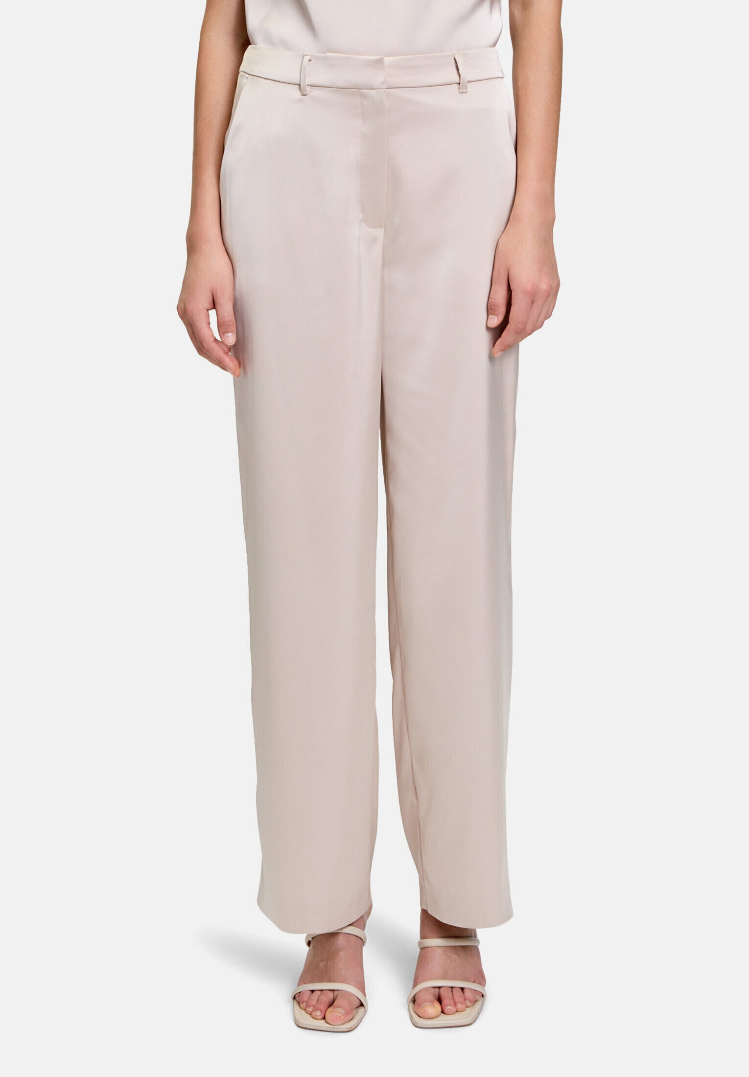 Betty&Co Anzughose »Damen mit Glanzeffekt«  Material