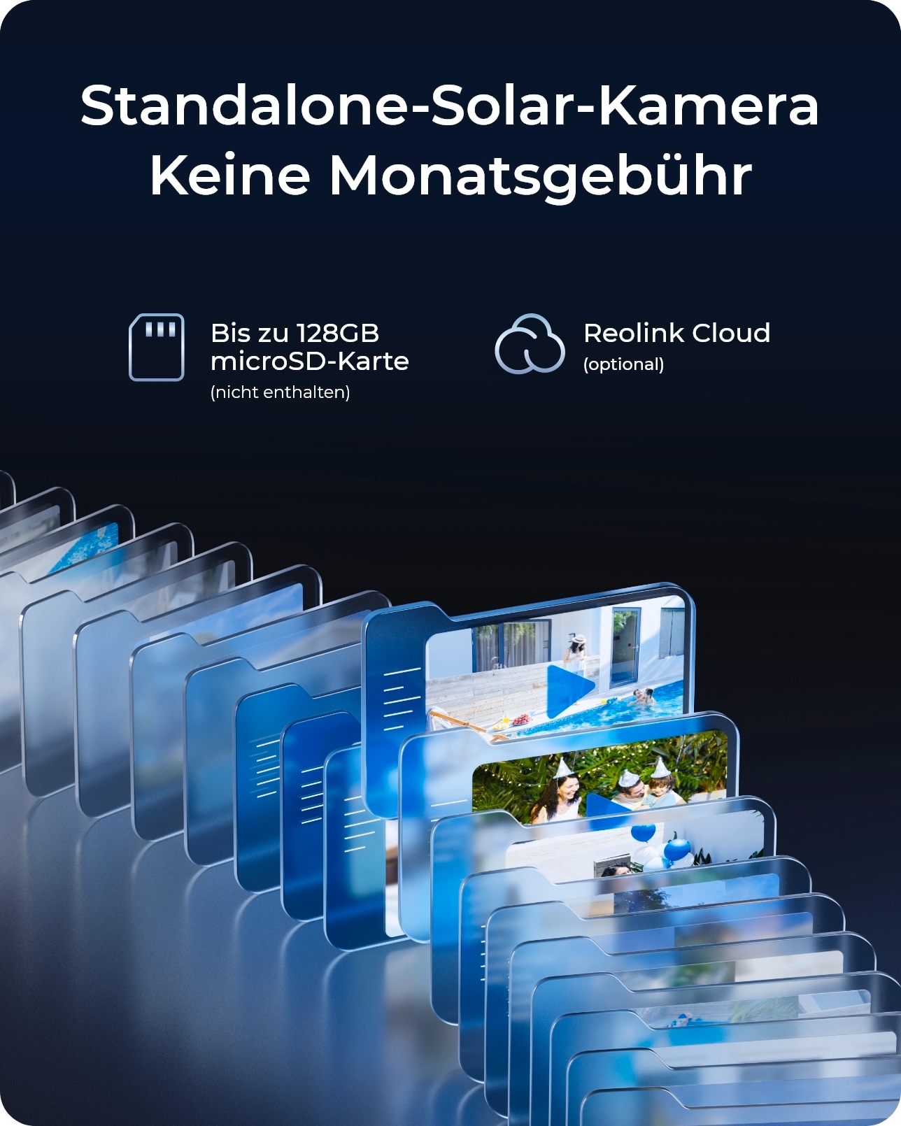 Reolink Überwachungskamera »Argus Series B440 Battery-WiFi«, Außenbereich