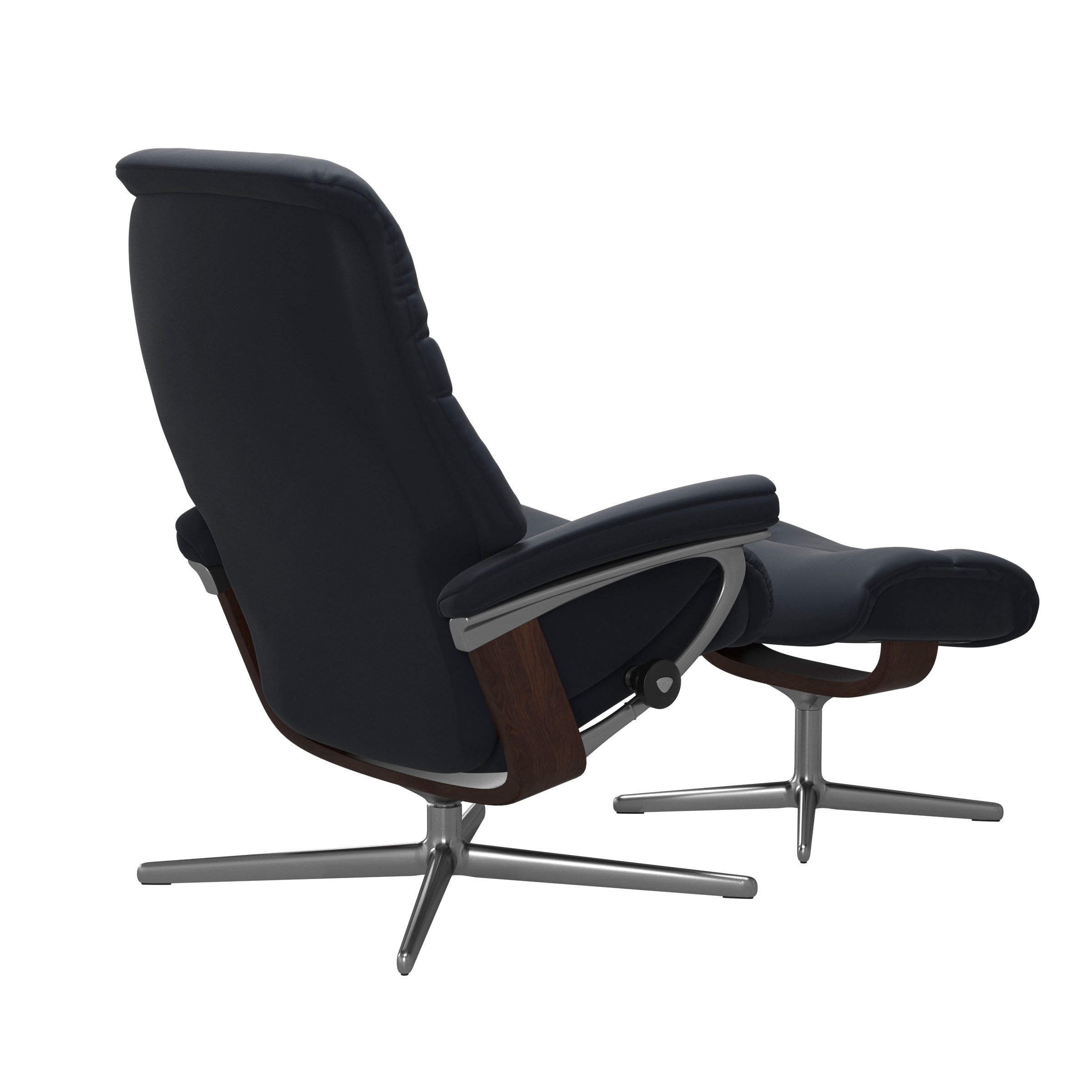 Stressless® Relaxsessel »Sunrise«, mit Cross Base, Größe S, M & L, Holzakzent Braun