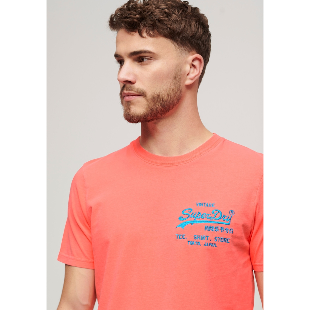 Superdry Print-Shirt »SD-NEON VL T SHIRT«