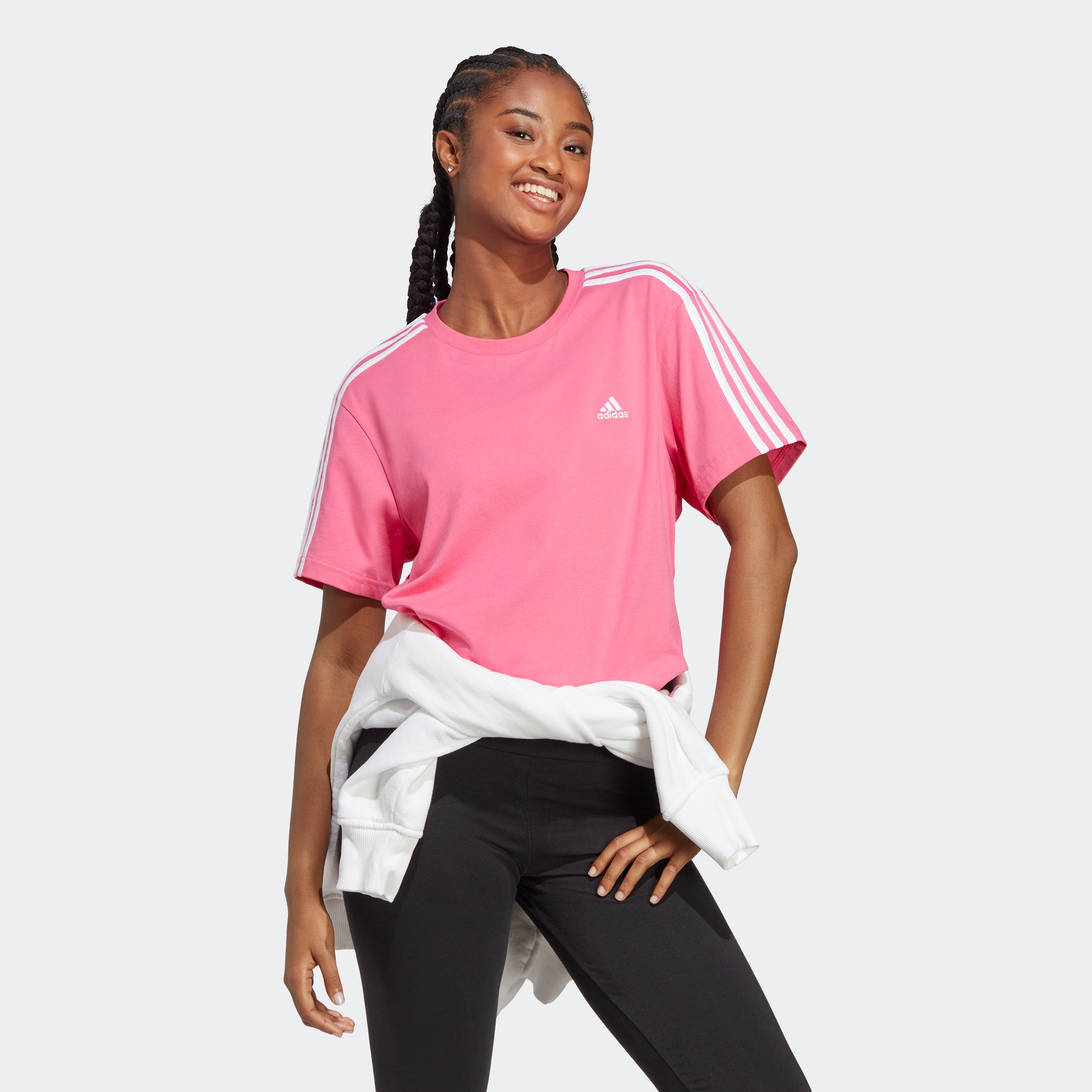 adidas Sportswear T-Shirt »ESSENTIALS 3-STREIFEN« kaufen