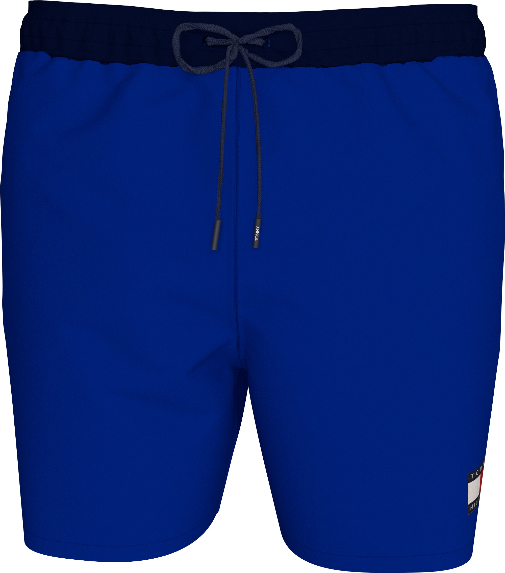 Tommy Hilfiger Swimwear Badeshorts »MEDIUM DRAWSTRING«, mit Logo-Patch, mit kontrastfarbenem Bund