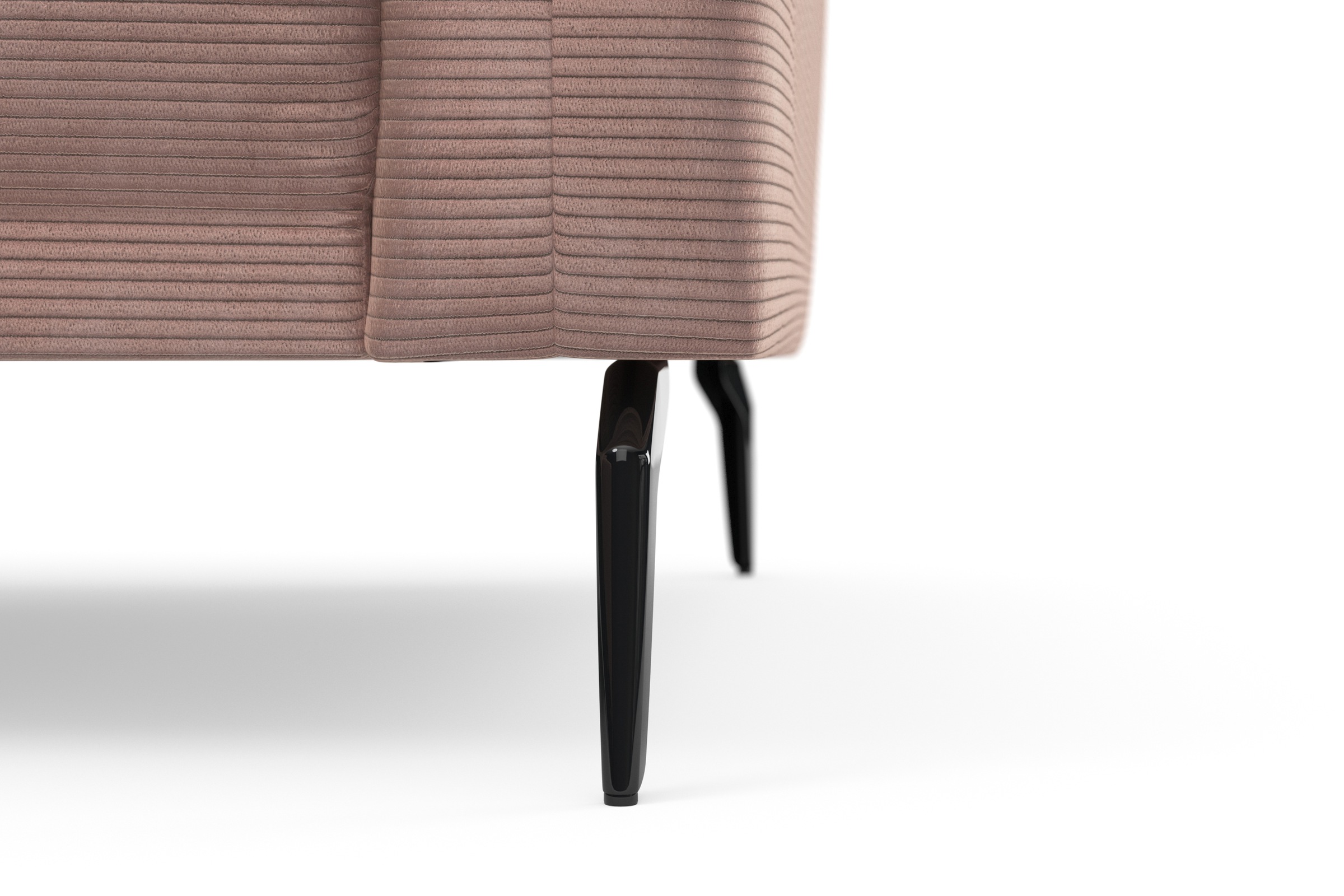 INOSIGN Ecksofa »Coco L-Form«, Sitztiefen-, Arm- und Kopfteilverstellung, Cord-Bezug, Fußhöhe 15 cm