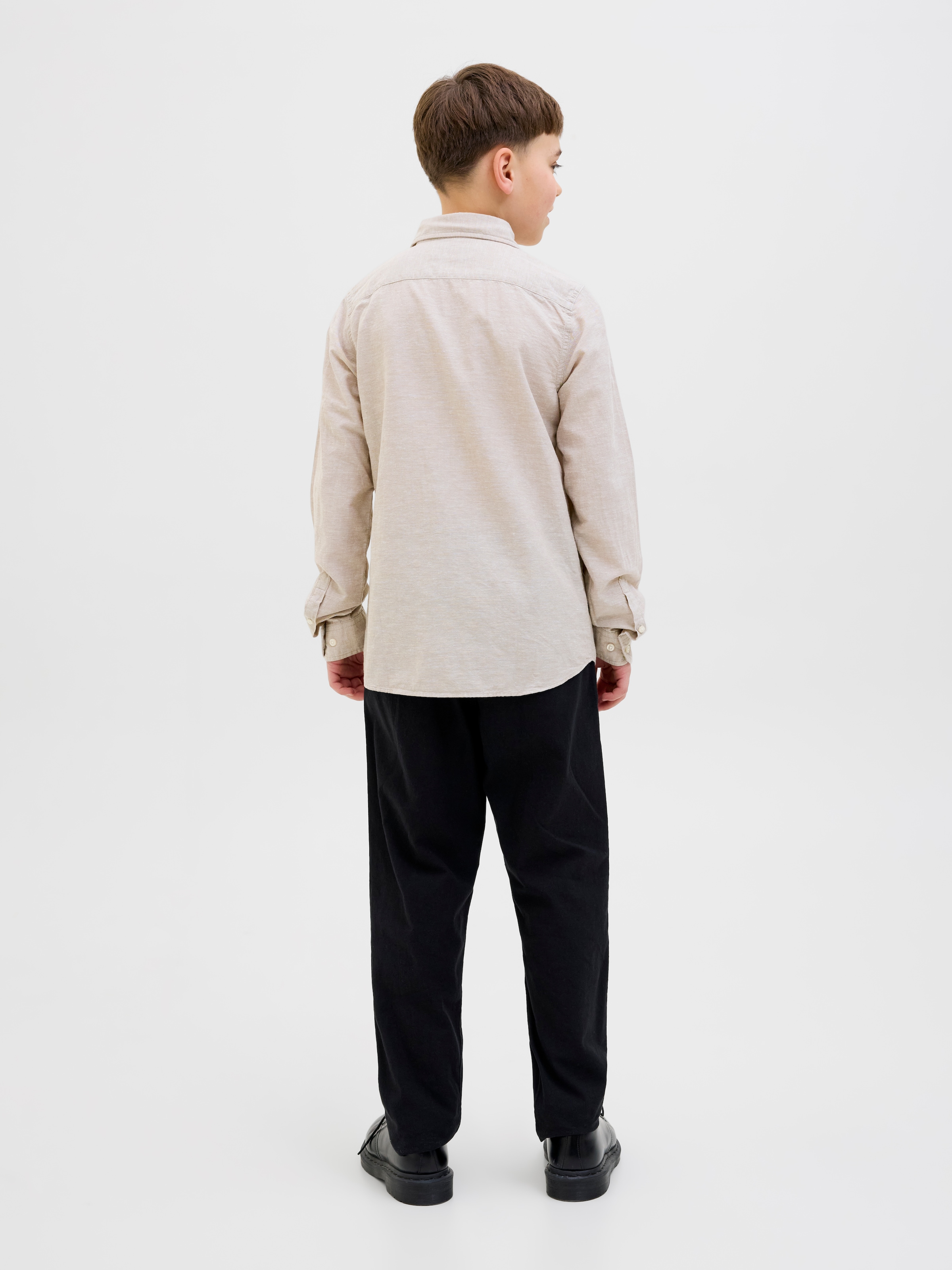 Jack & Jones Junior Langarmhemd »JJEBREEZE SHIRT LS SN JNR«