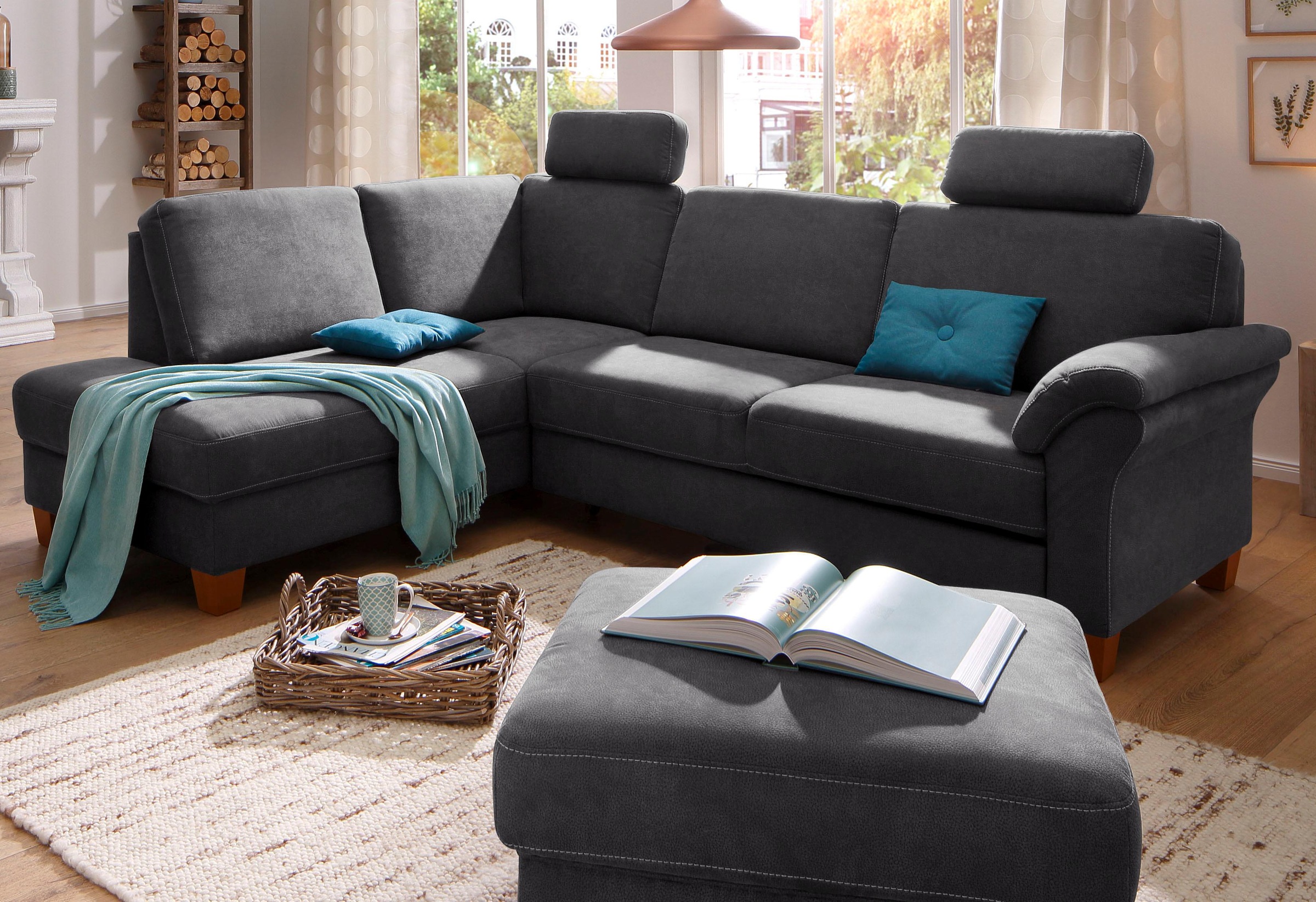 Home affaire Ecksofa "Borkum L-Form, B: 249 cm - OTTO. Verlässliche Qualitä günstig online kaufen