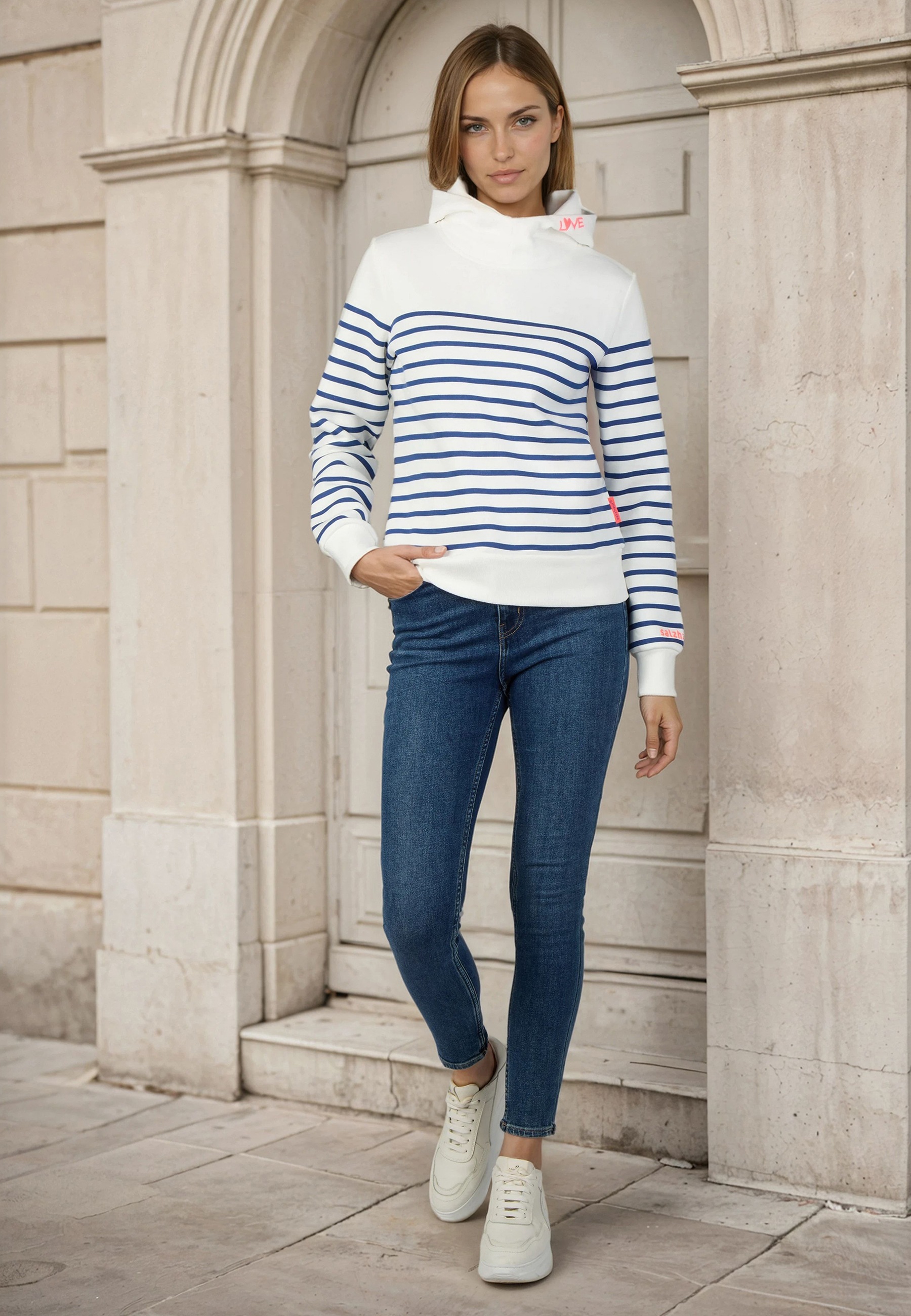 salzhaut Kapuzenpullover »Hoodie VASEN«