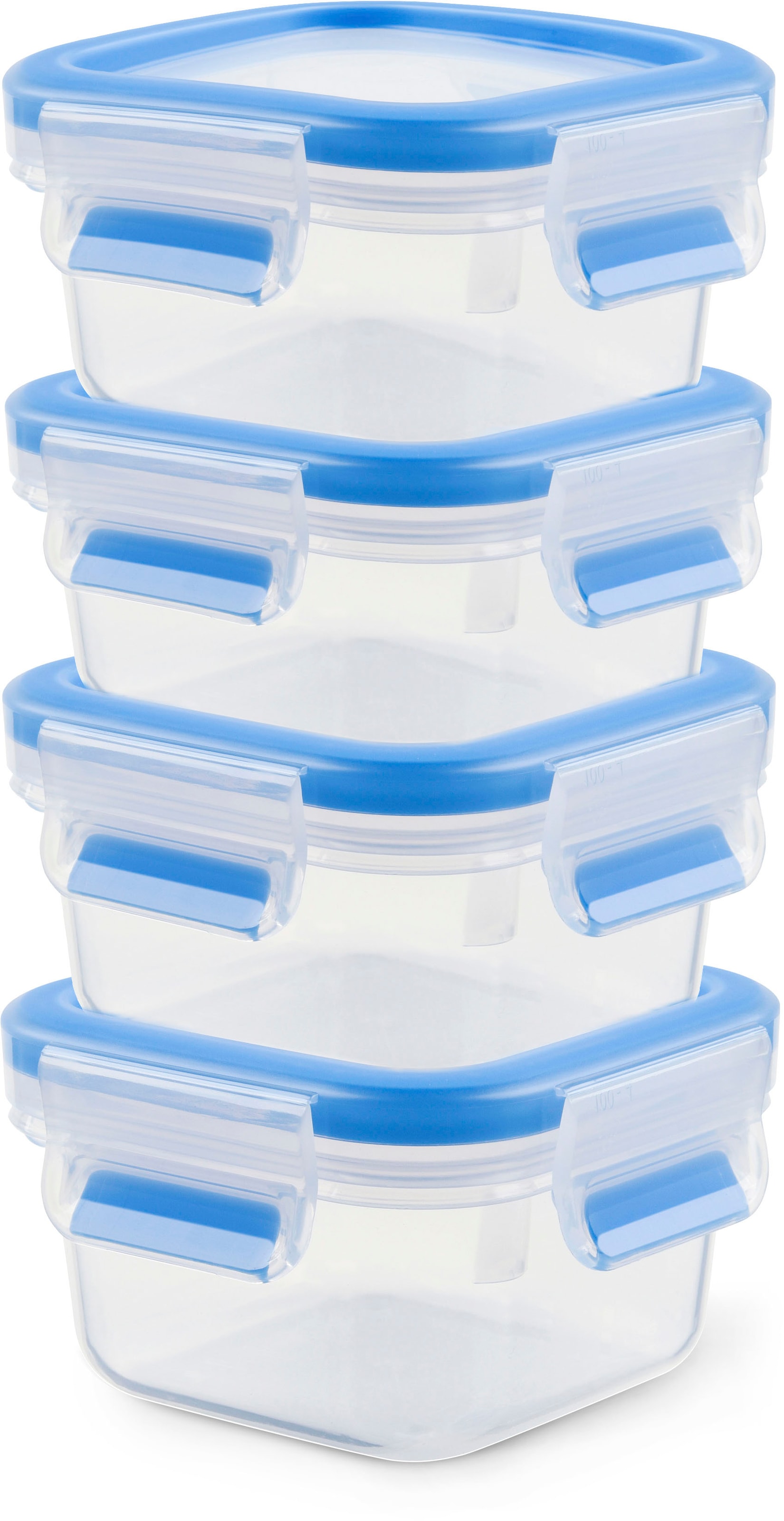 Emsa Frischhaltedose "Clip & Close" Set, 4 Frischhaltedose mit Deckel, 8 tl günstig online kaufen