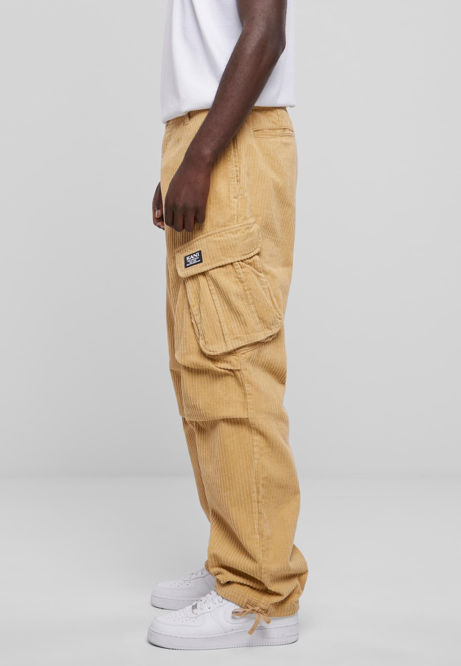 Karl Kani Cargohose »Karl Kani Herren KU233-005-1 KK Retro Corduroy Cargo Pants«, (1 tlg.)
