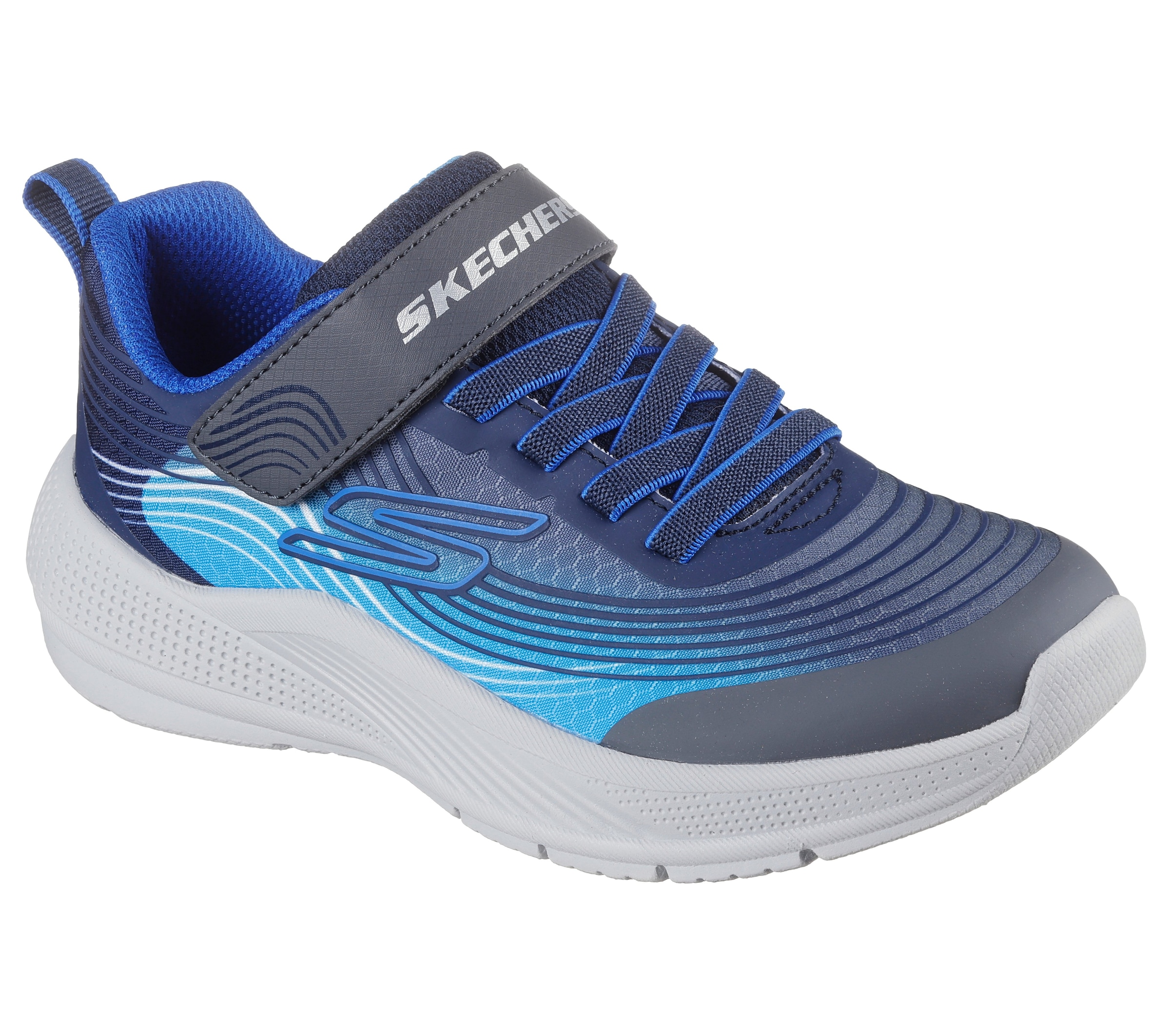 Skechers Sneaker "MICROSPEC ADVANCE" Klettschuh in cooler Farbkombination, günstig online kaufen