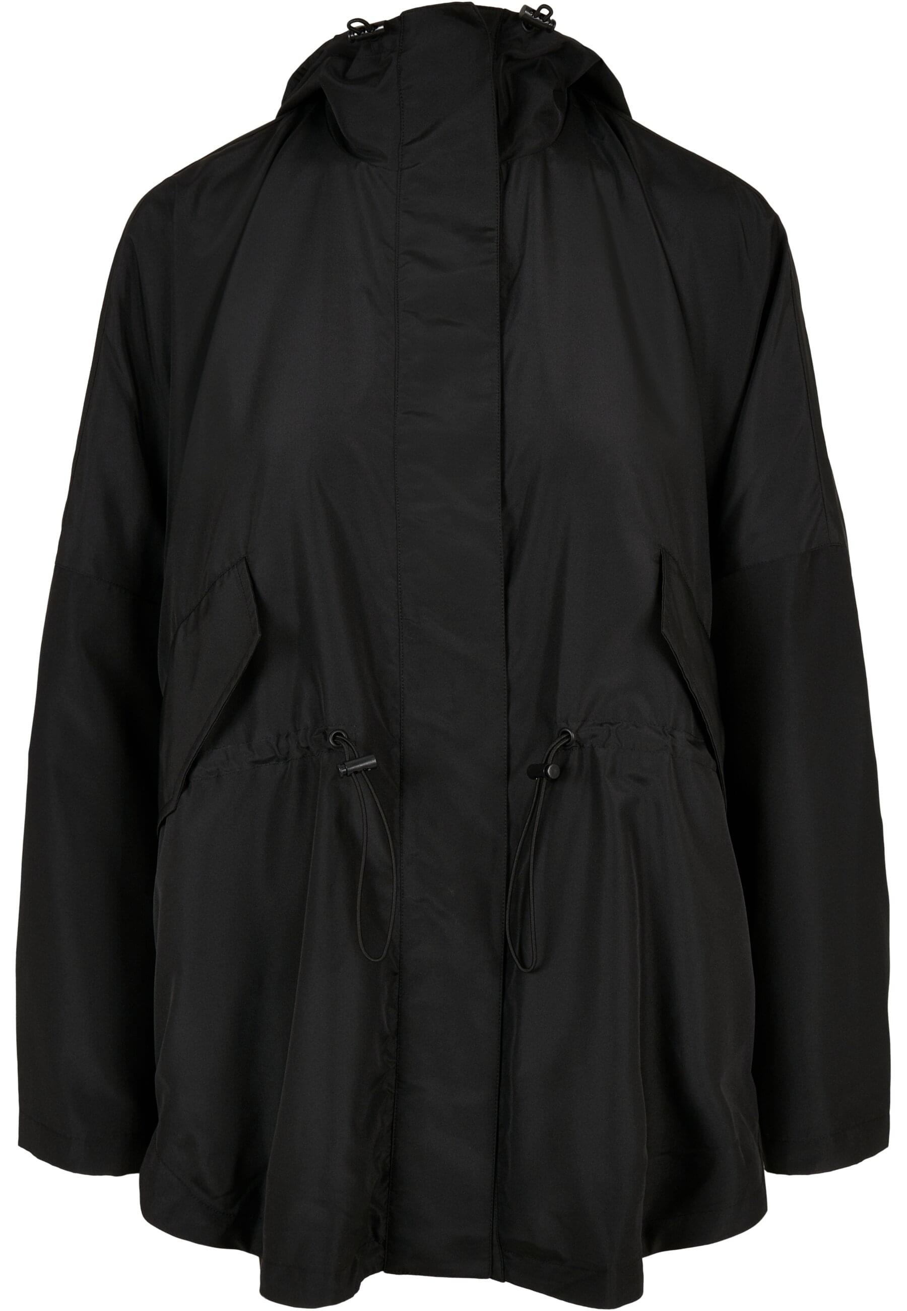 URBAN CLASSICS Allwetterjacke "Urban Classics Damen Ladies Recycled Packable Jacket", (1 St.), mit Kapuze